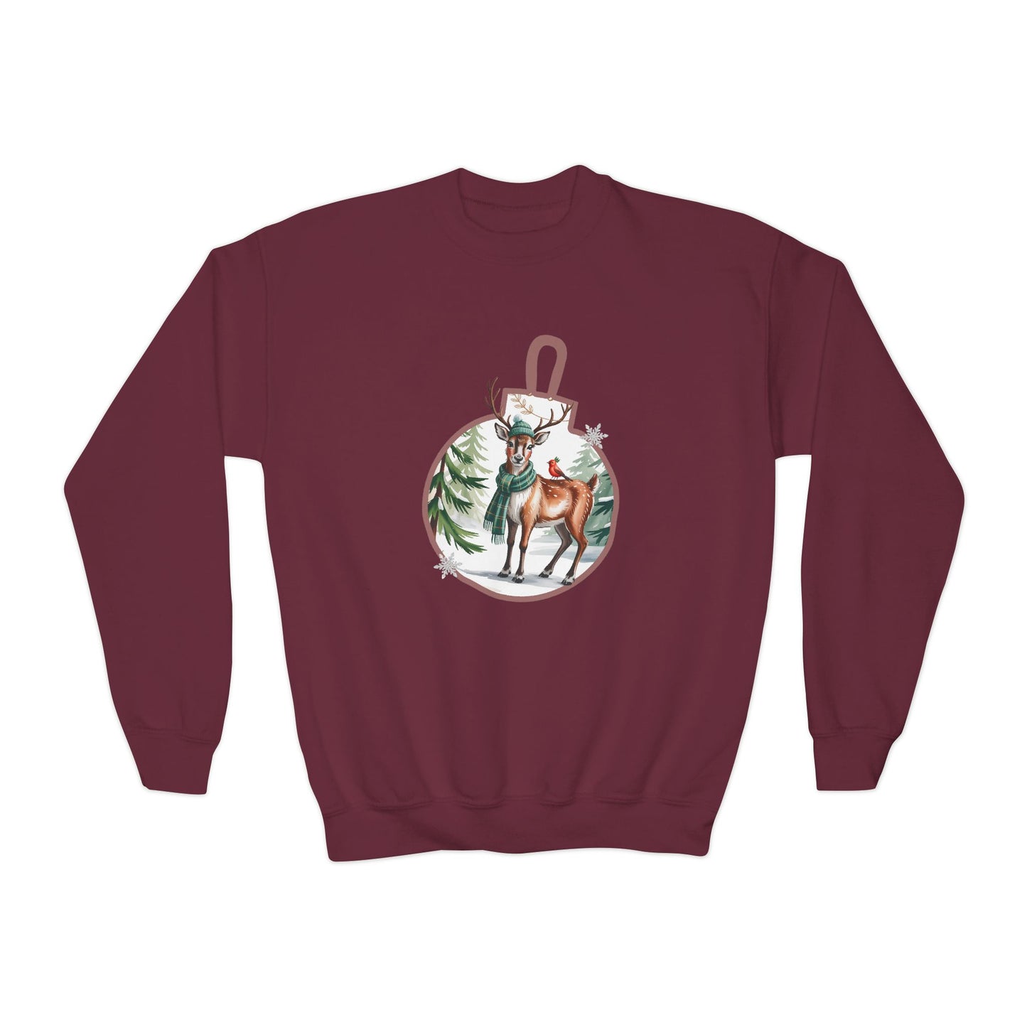 Cozy Christmas Wishes Youth Sweatshirt, Brand63