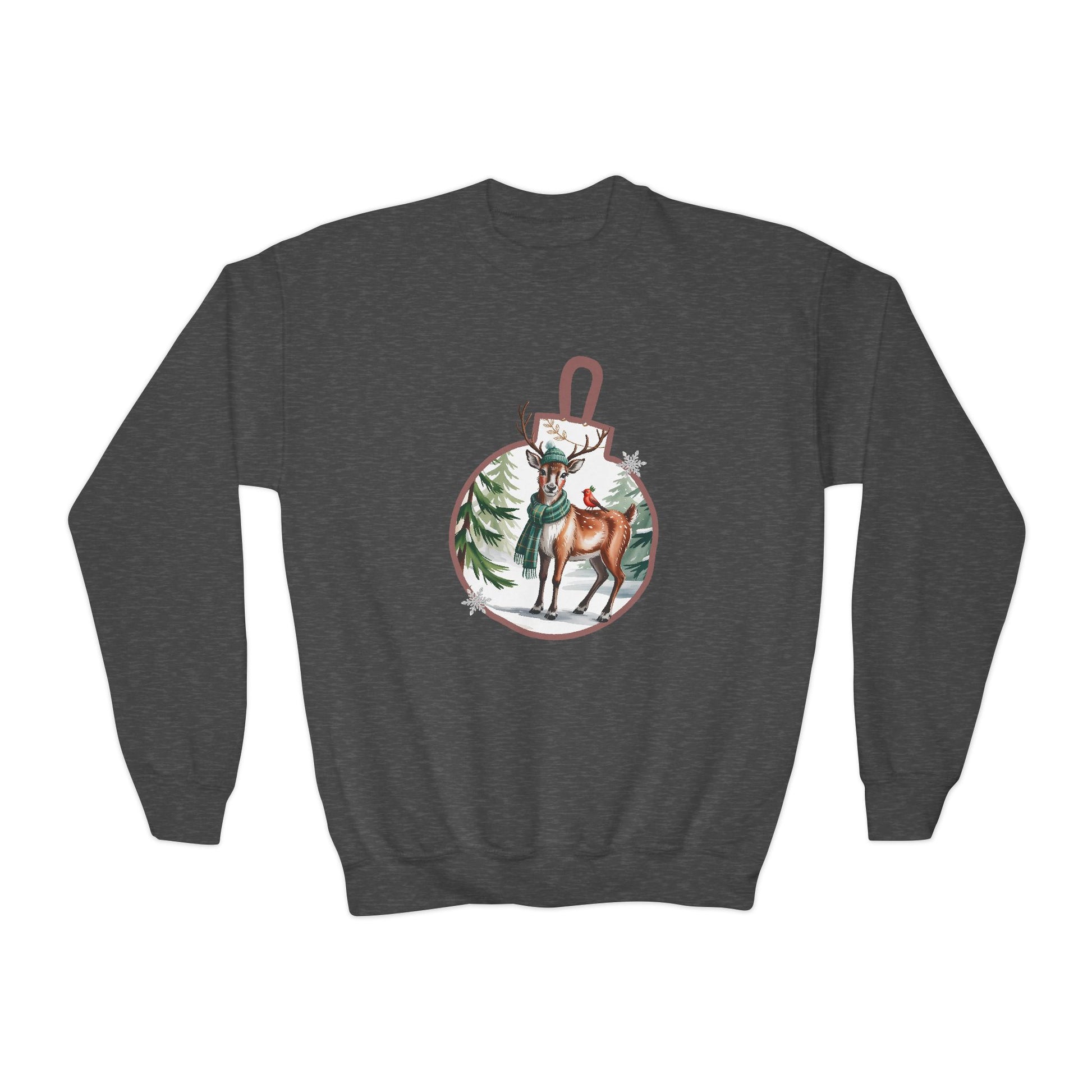 Cozy Christmas Wishes Youth Sweatshirt, Brand63