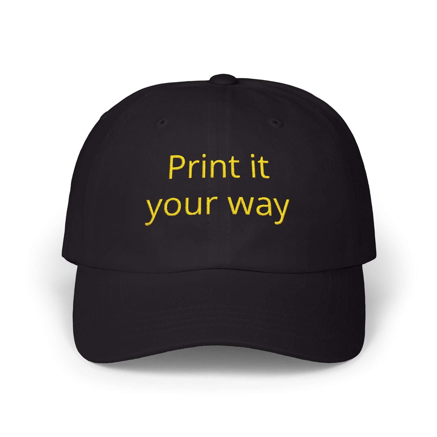 Create Your Own Embroidered Adjustable Hat, Brand63