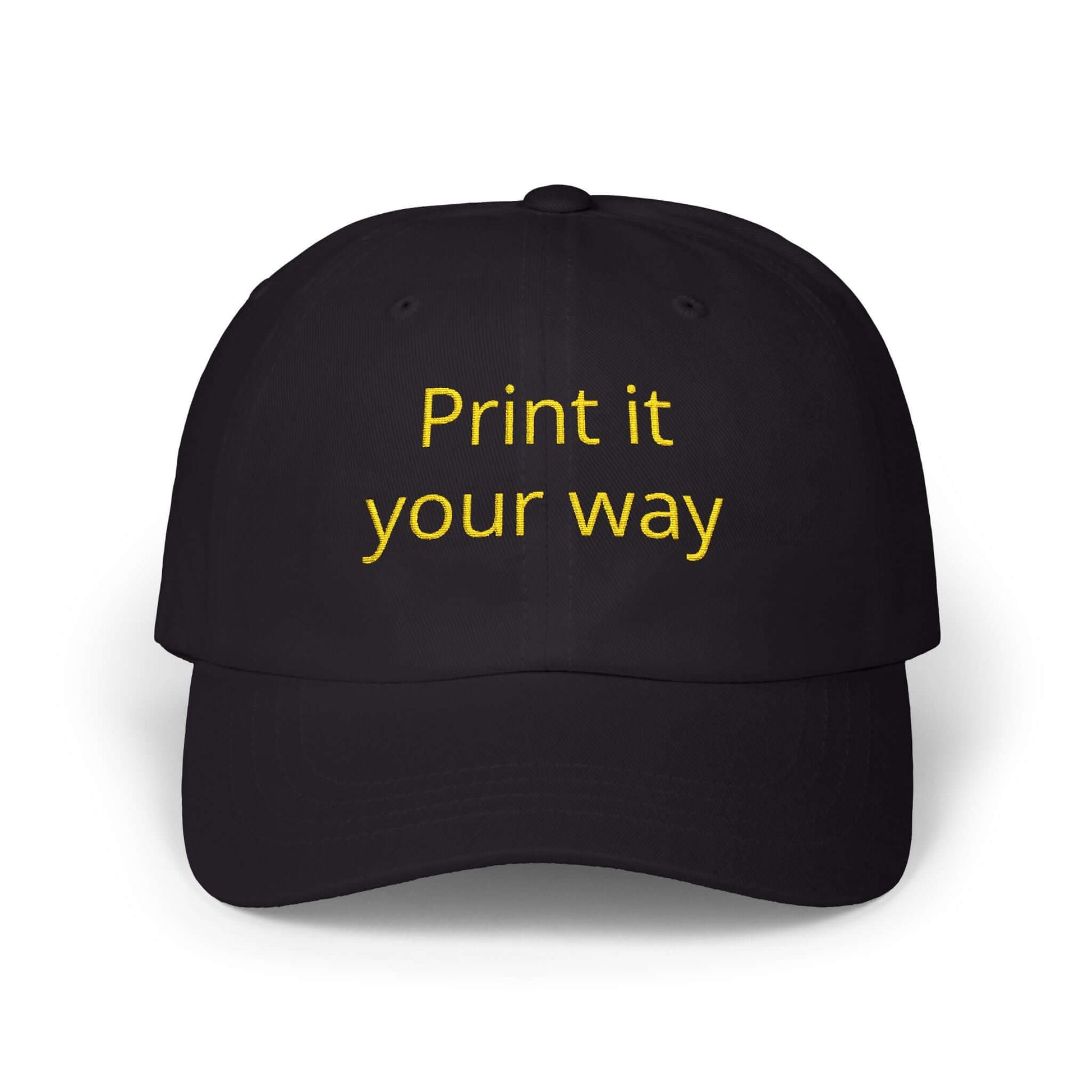 Create Your Own Embroidered Adjustable Hat, Brand63