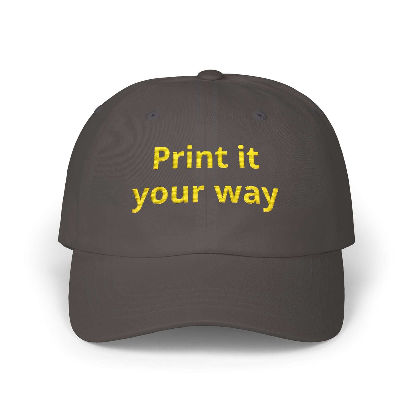 Create Your Own Embroidered Adjustable Hat, Brand63