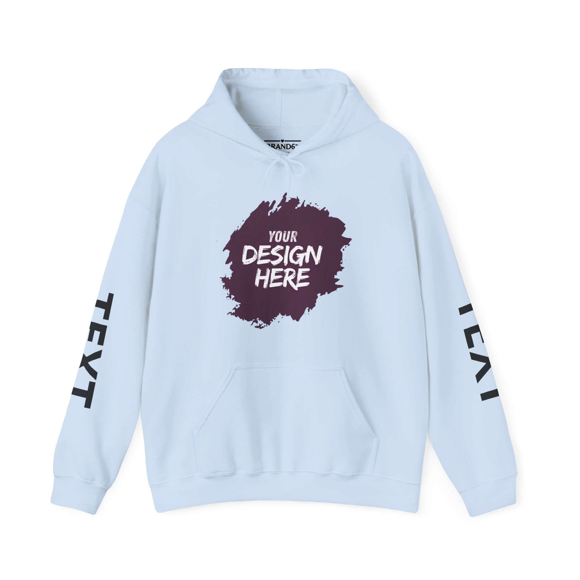Create Your Own Hoodie with Sleeve Text, Brand63