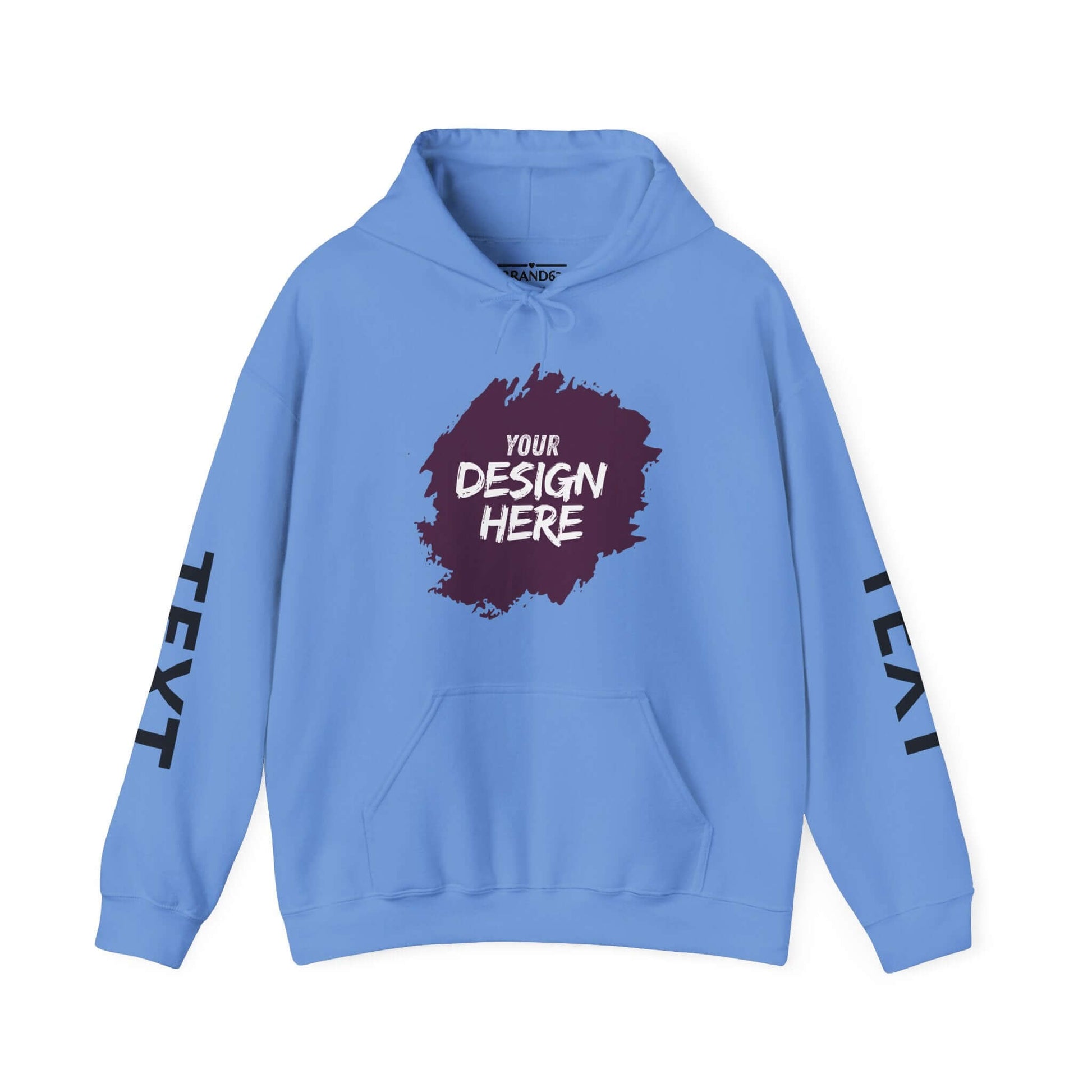 Create Your Own Hoodie with Sleeve Text, Brand63