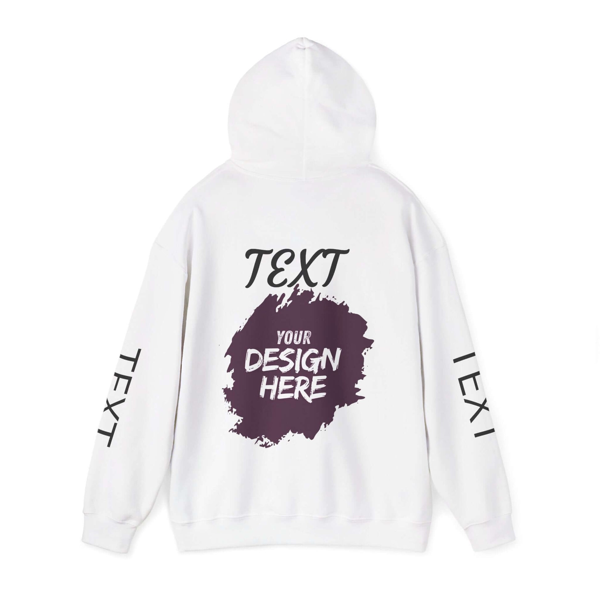 Create Your Own Hoodie with Sleeve Text, Brand63