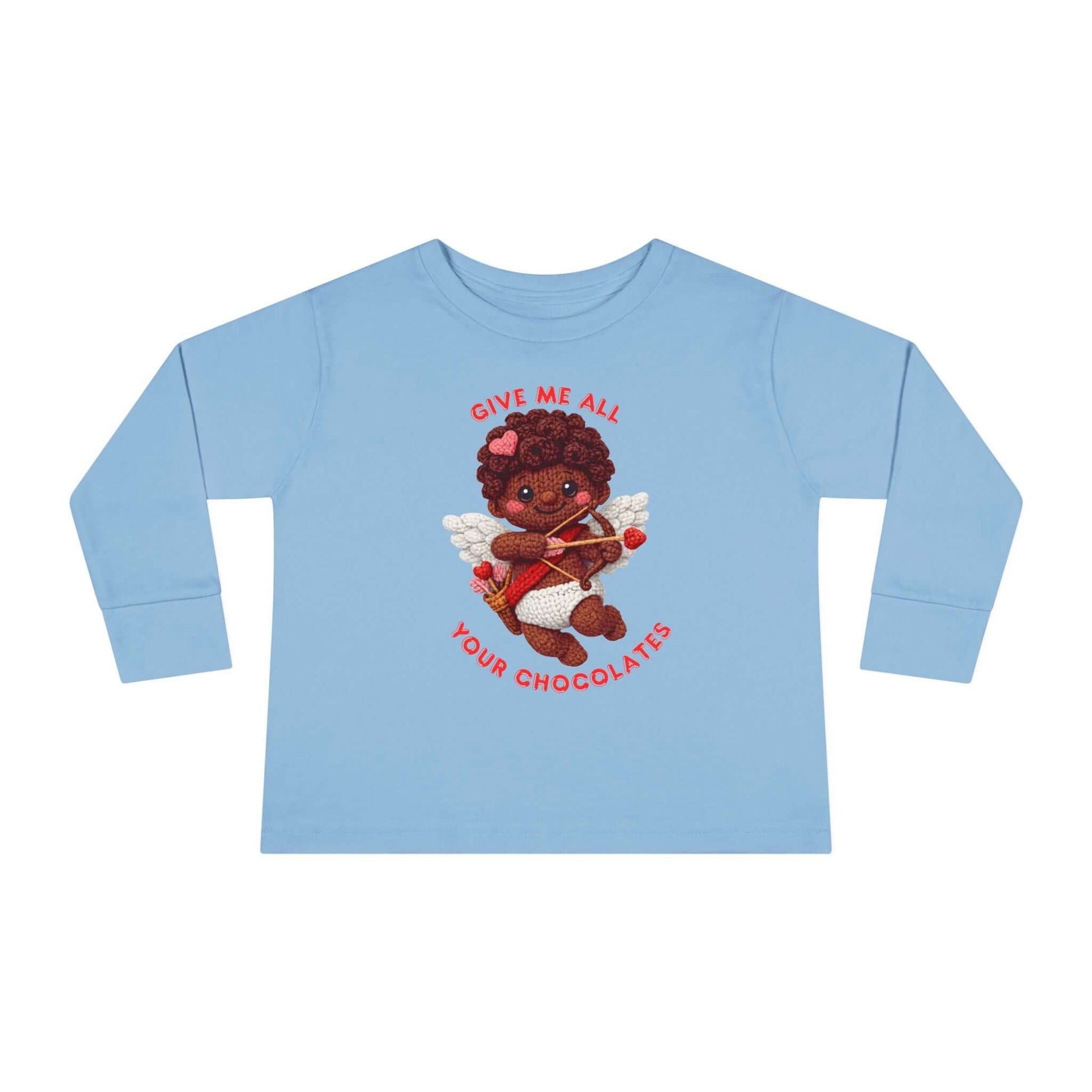 Cupid Valentine Toddler Long Sleeve Shirt, Brand63