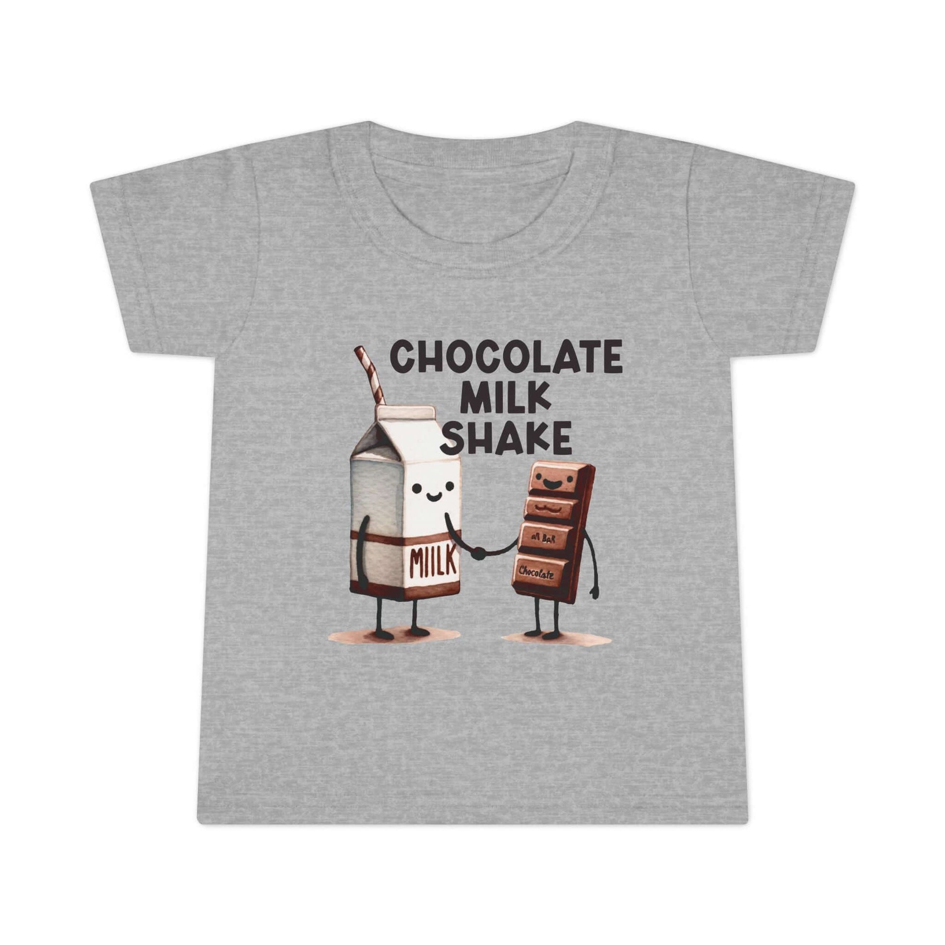 Cute Chocolate Milk Shake Toddler T-Shirt - Fun Kids Apparel, Brand63