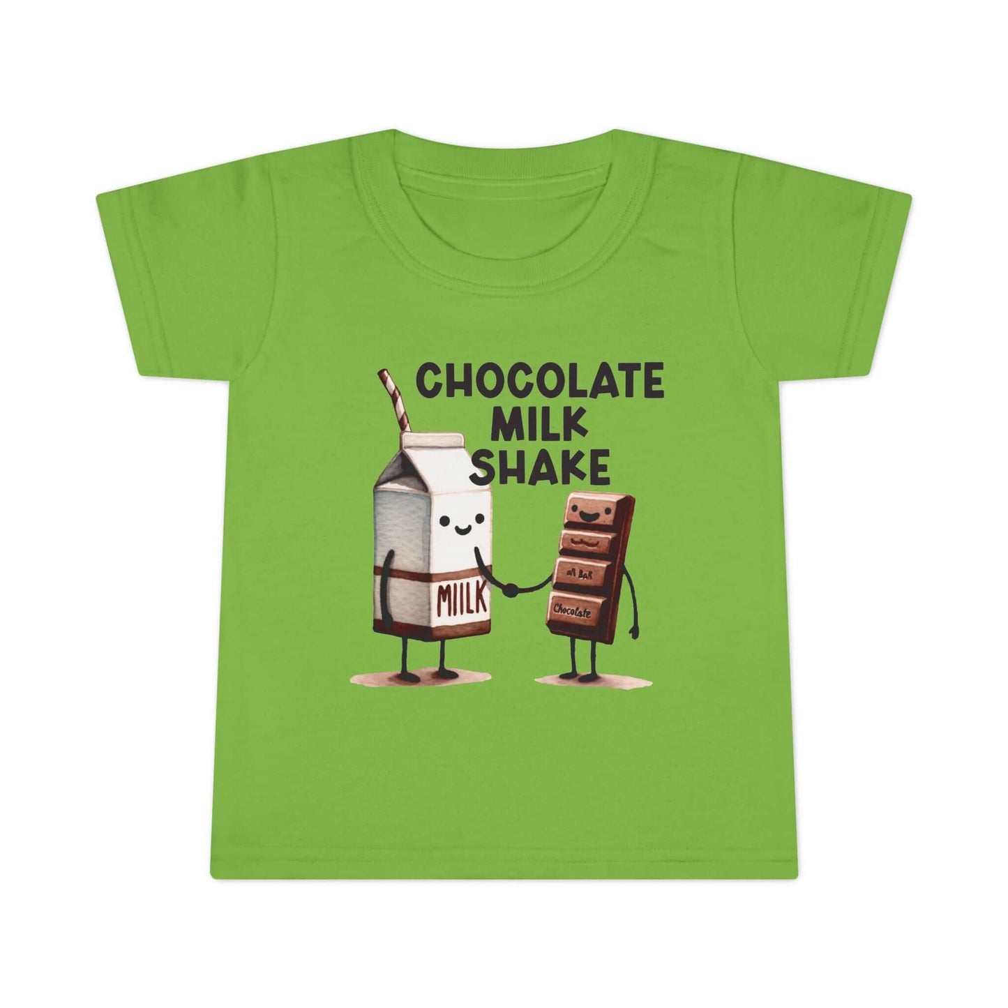 Cute Chocolate Milk Shake Toddler T-Shirt - Fun Kids Apparel, Brand63