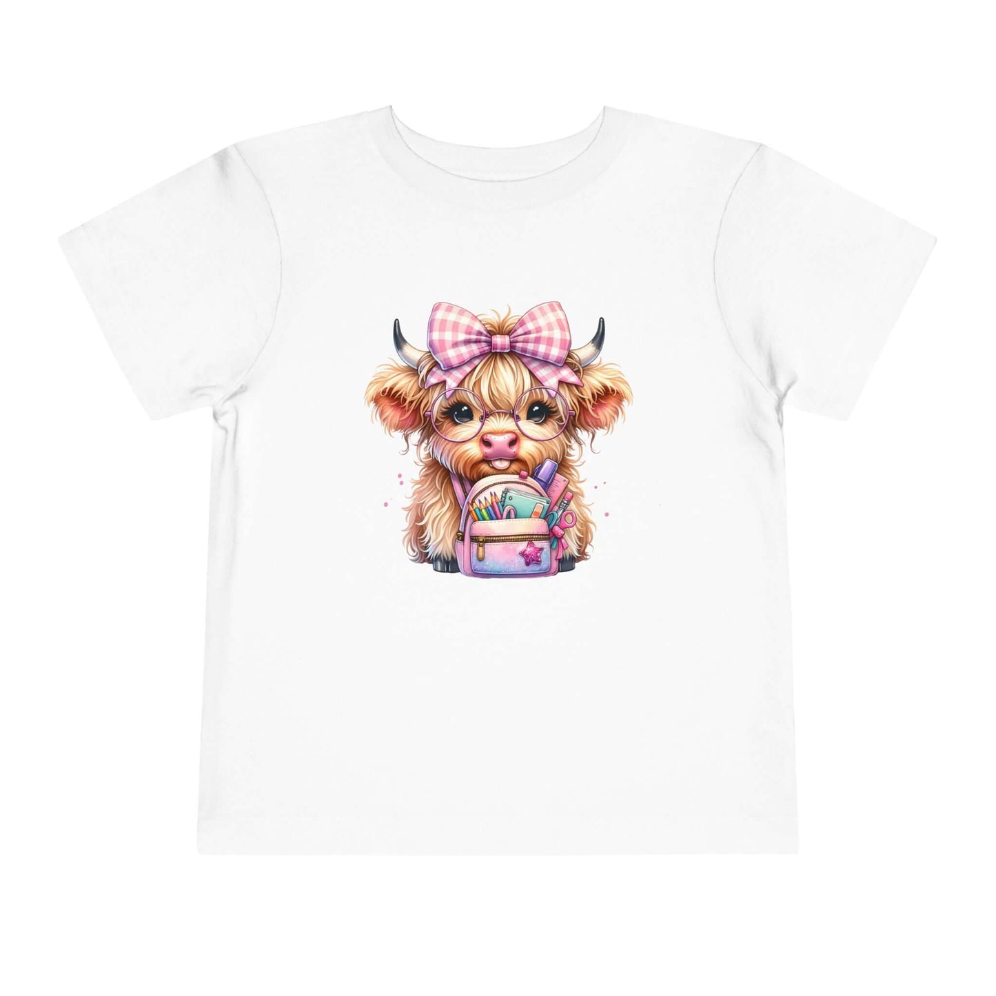 Cute Cow Graphic Toddler Tee, Brand63