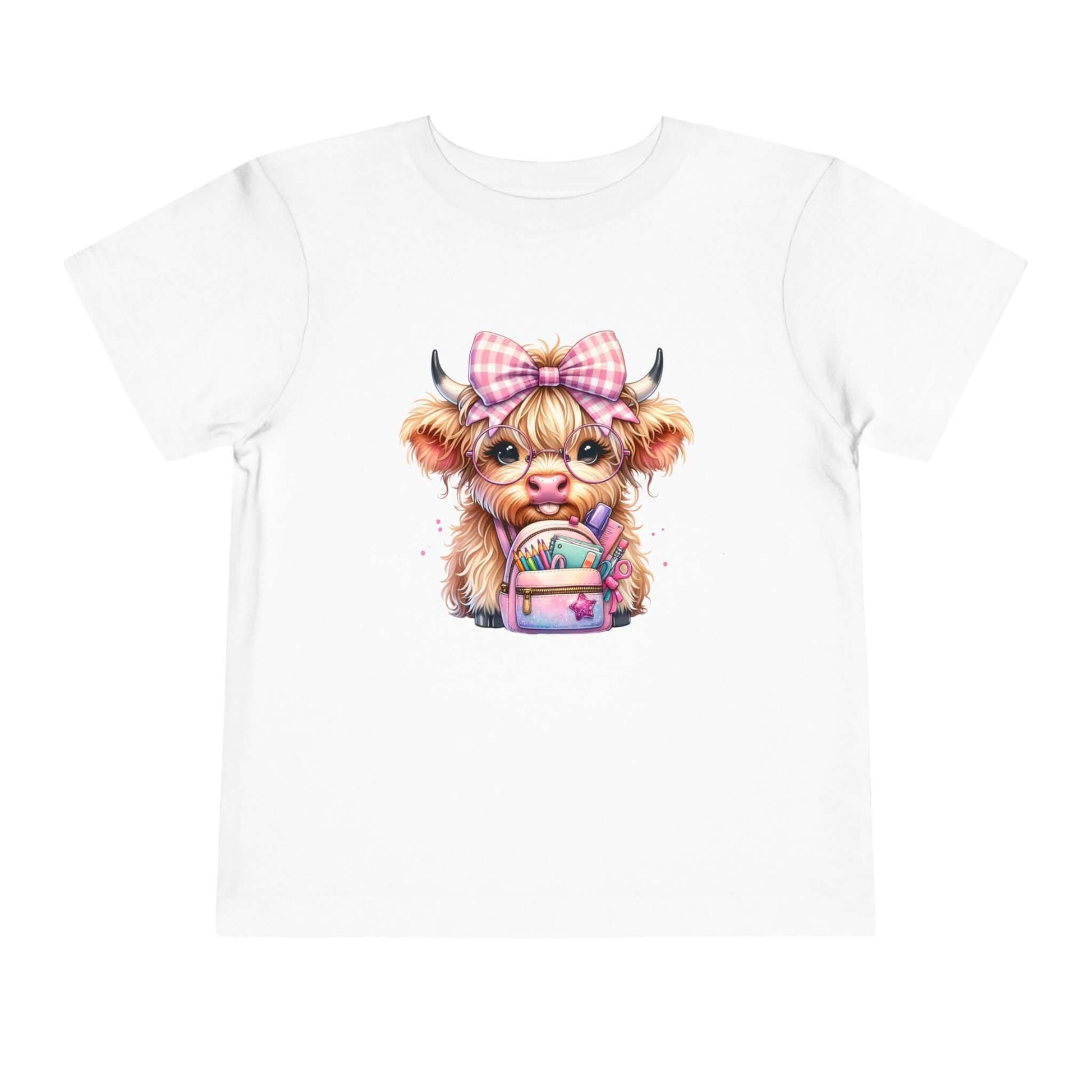 Cute Cow Graphic Toddler Tee, Brand63