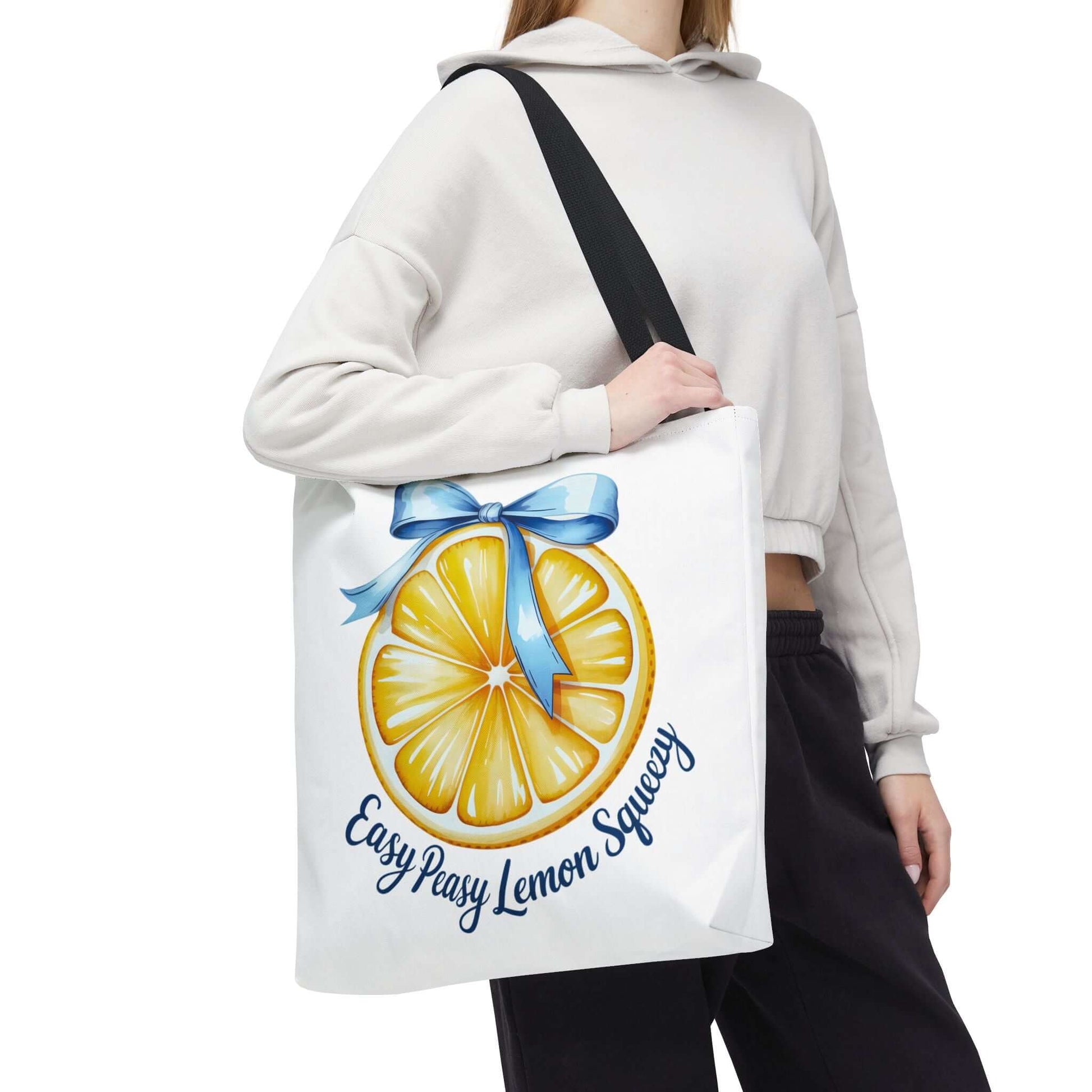 Cute Lemon Bliss Summer Tote Bag, Brand63