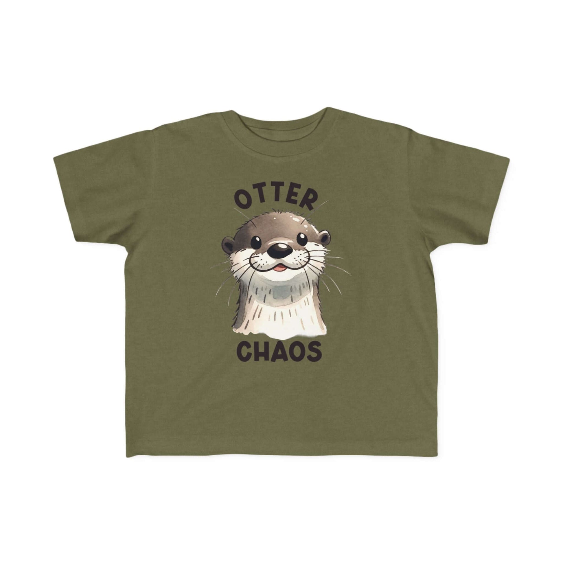 Cute Otter Toddler Graphic Shirt, Brand63
