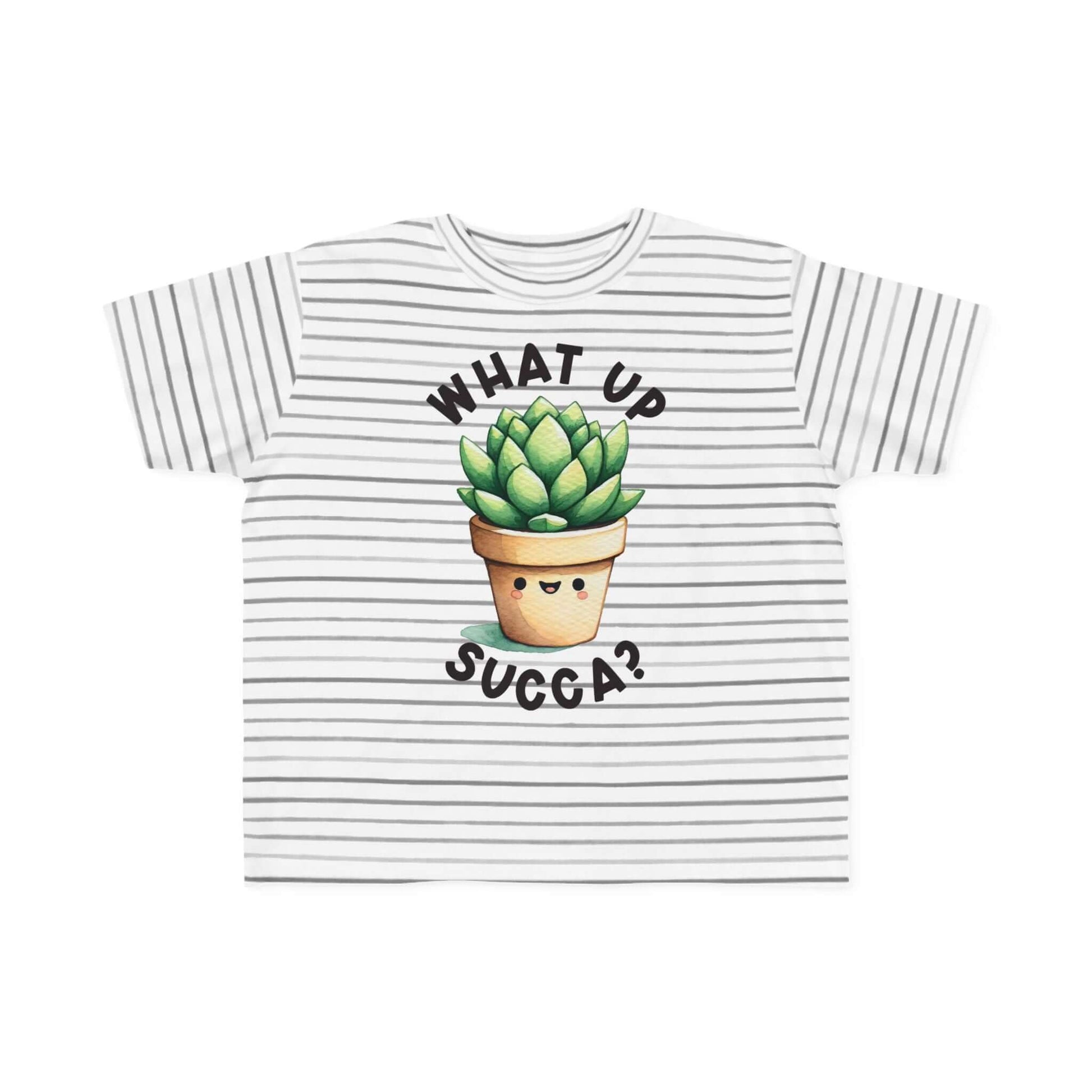 Cute Succulent Toddler Tee - Fun "What Up Succa?" Design for Kids, Brand63