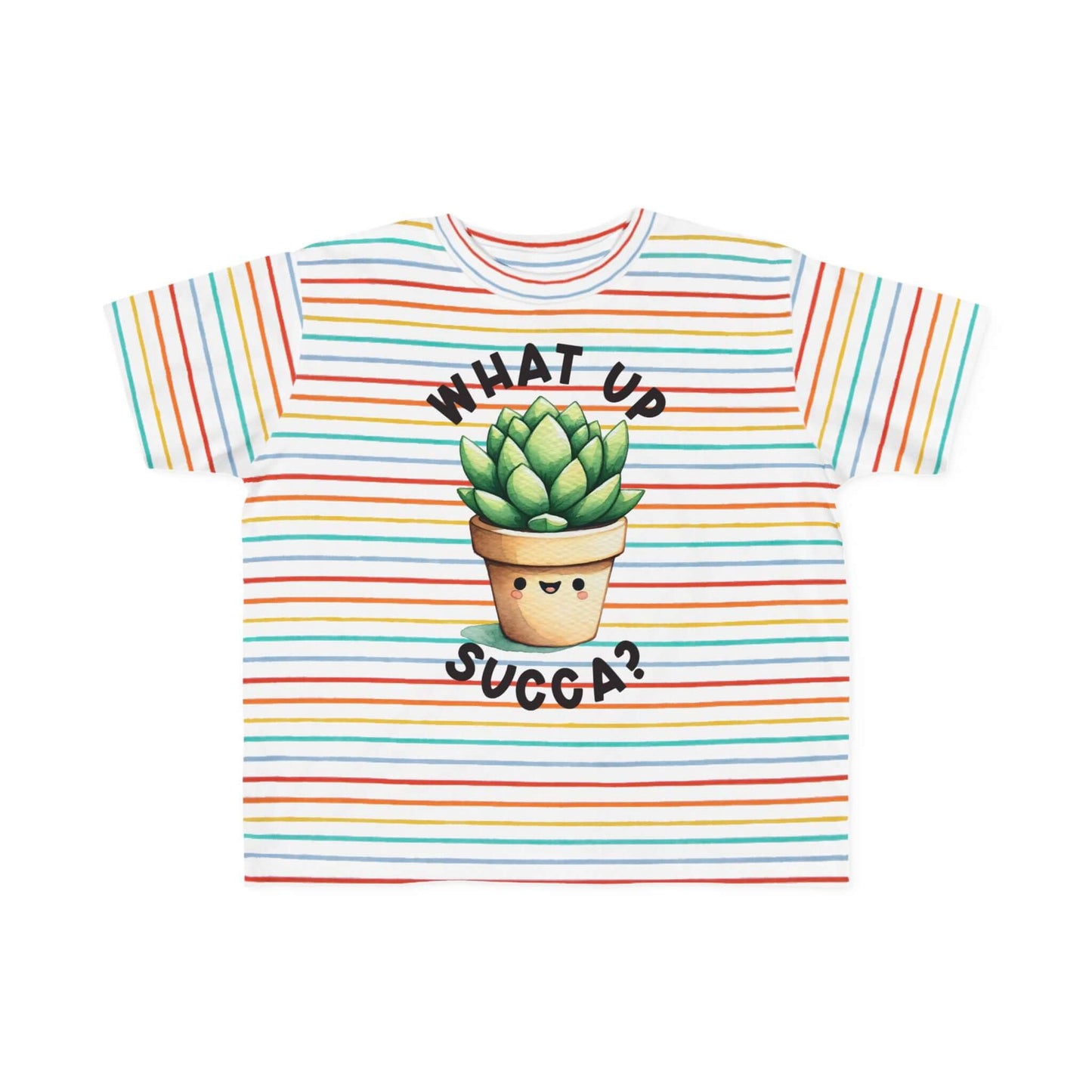 Cute Succulent Toddler Tee - Fun "What Up Succa?" Design for Kids, Brand63