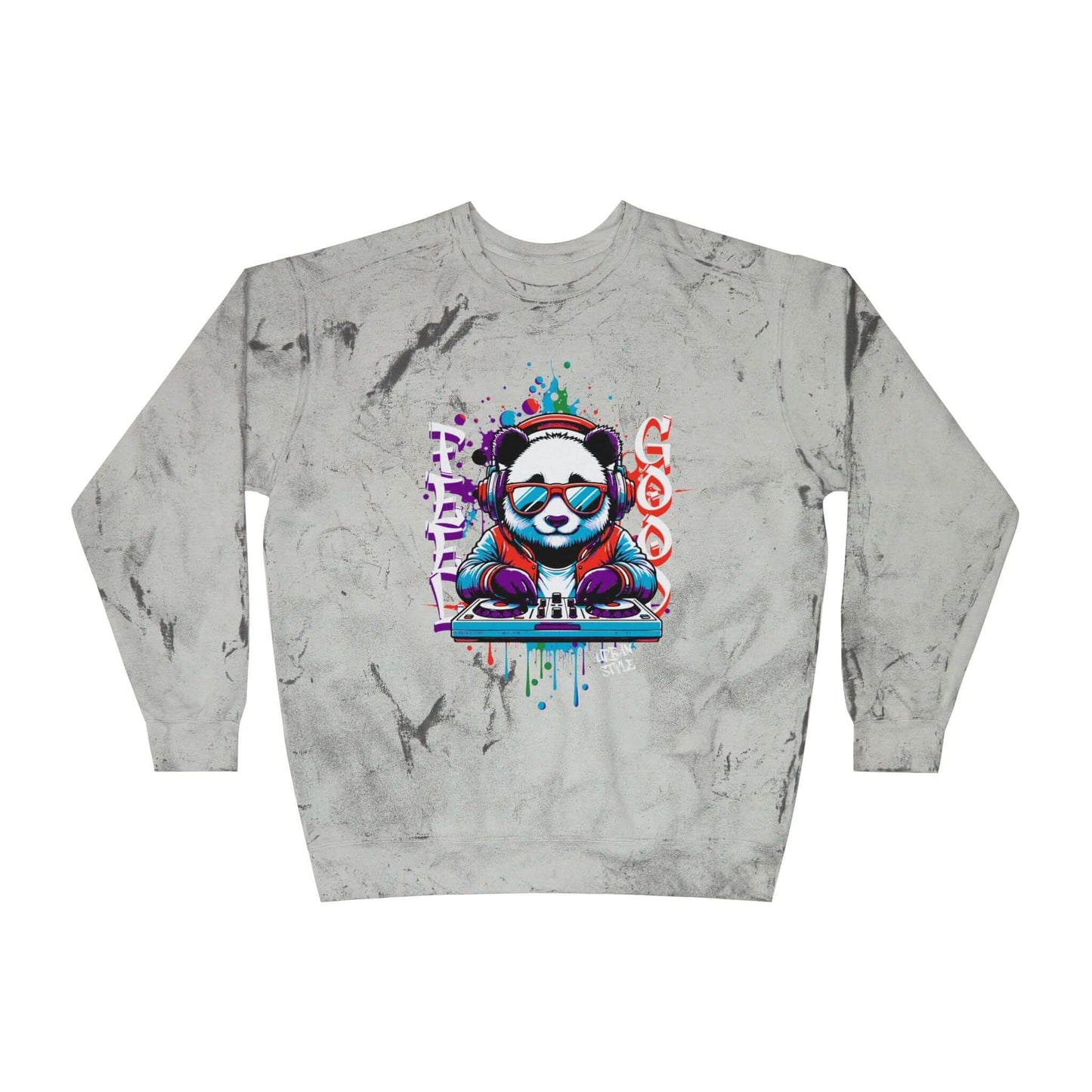 DJ Panda Tye-Die Sweatshirt, Brand63