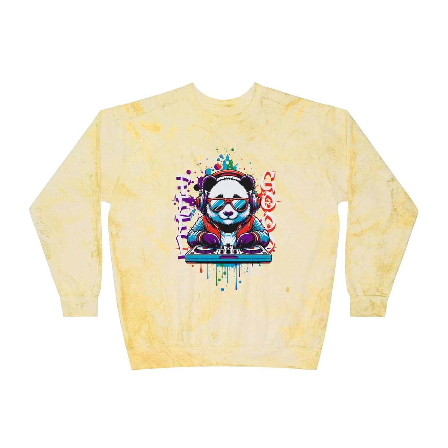 DJ Panda Tye-Die Sweatshirt, Brand63