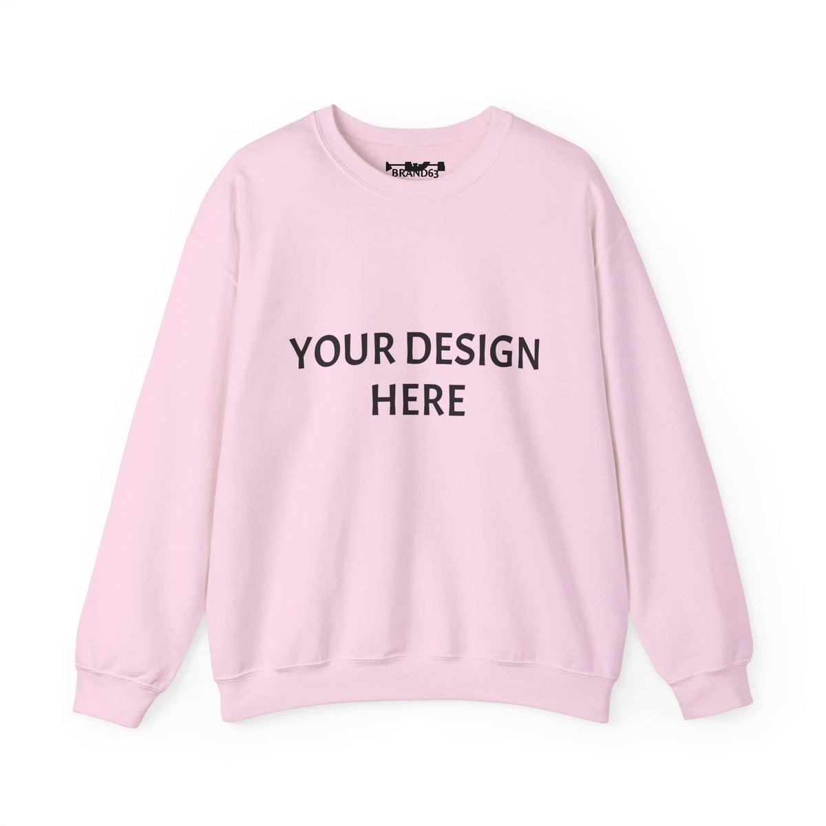 Design Your Own Crewneck Sweatshirt - Personalize Your Design Here, Brand63