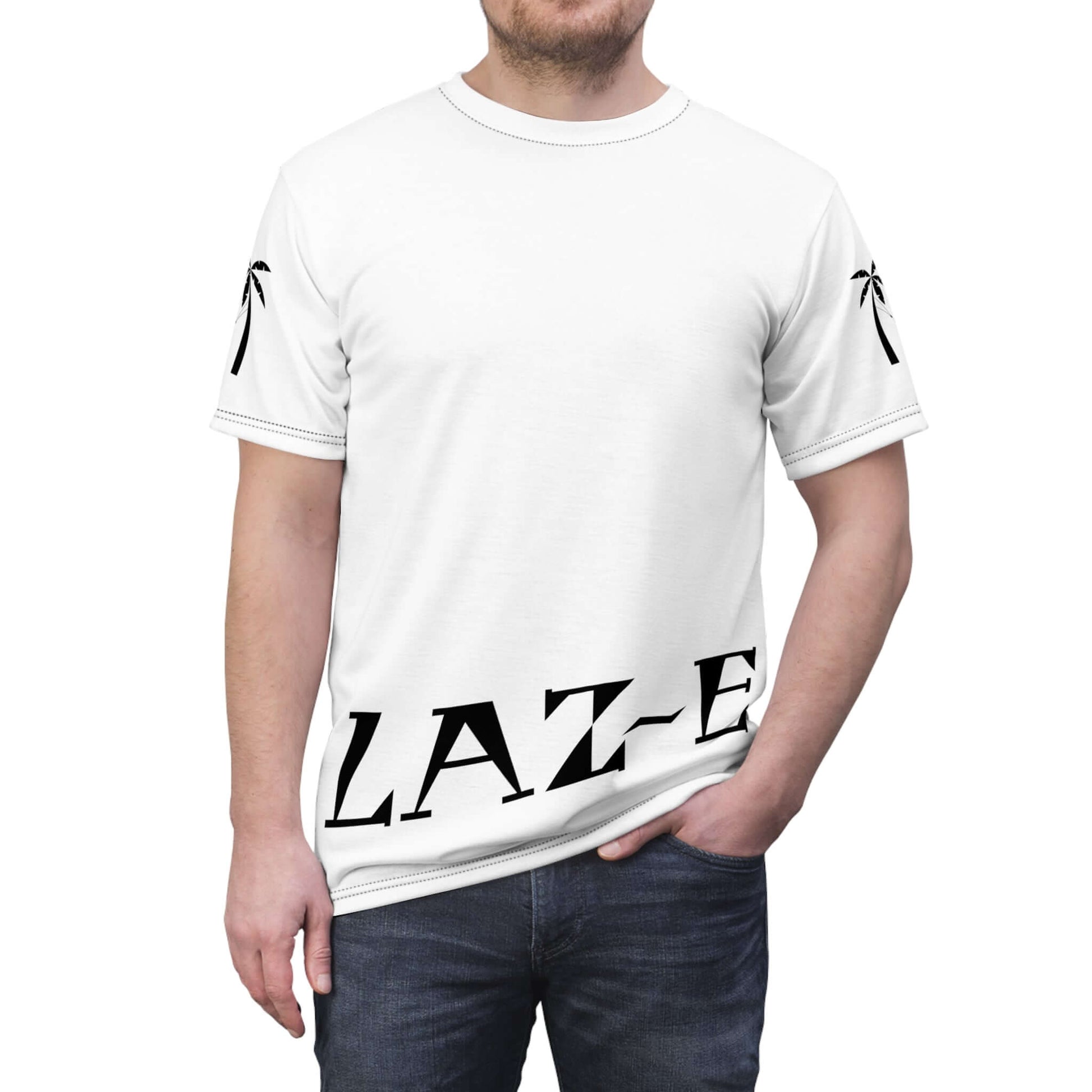 EXCLUSIVE LAZE-E Tropical Tee For Men, Brand63