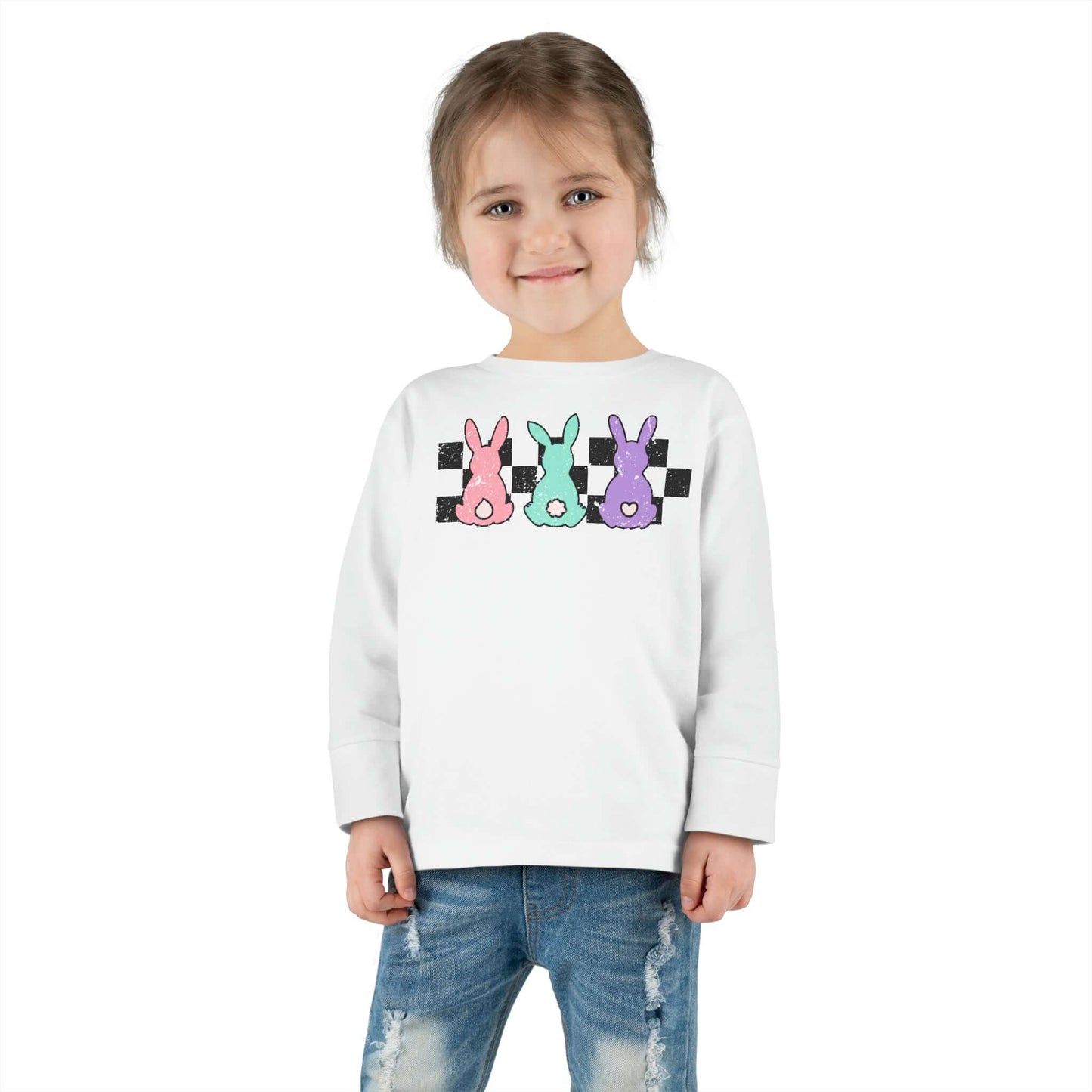 Easter Bunny Parade Toddler Long-Sleeve Shirt, Brand63