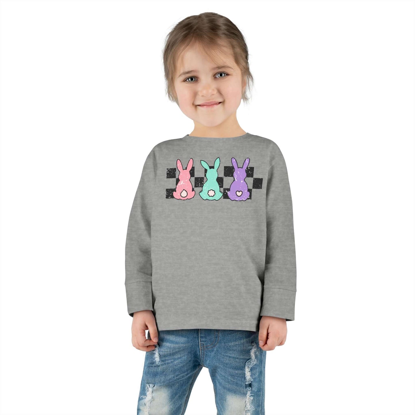 Easter Bunny Parade Toddler Long-Sleeve Shirt, Brand63