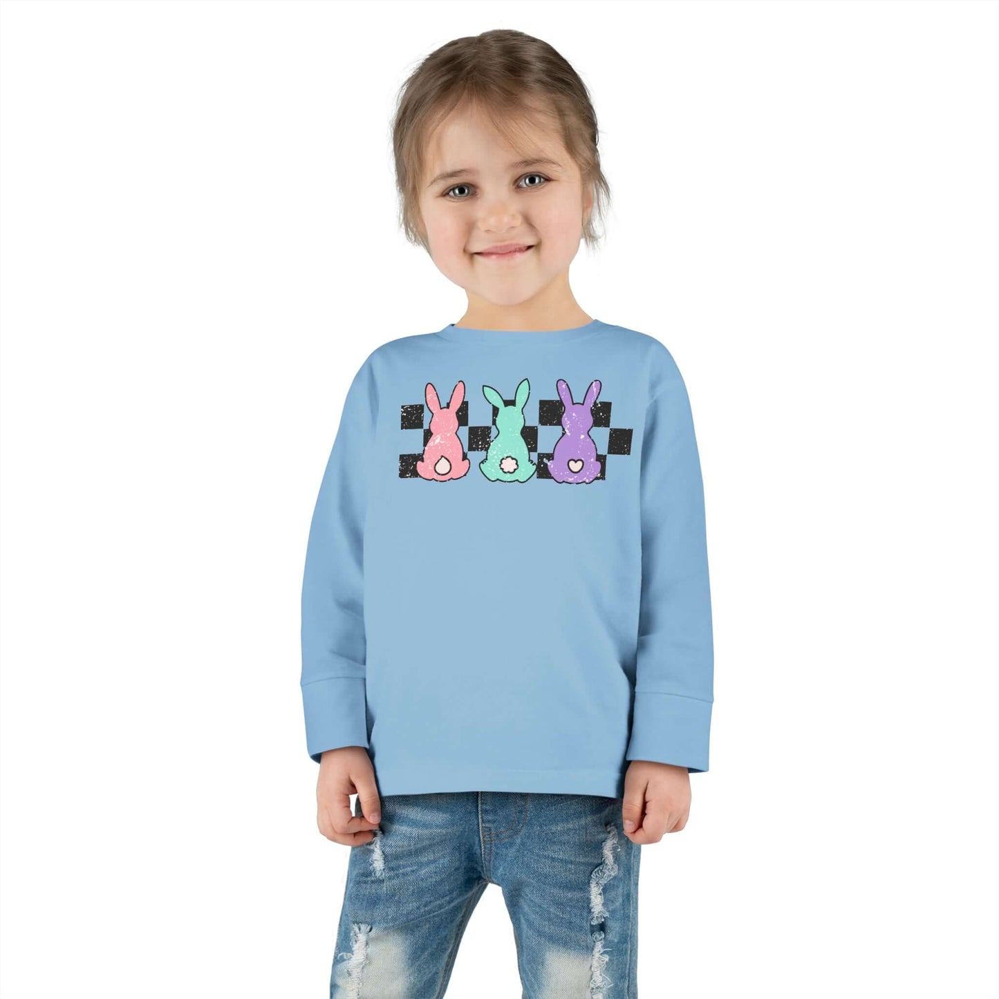 Easter Bunny Parade Toddler Long-Sleeve Shirt, Brand63