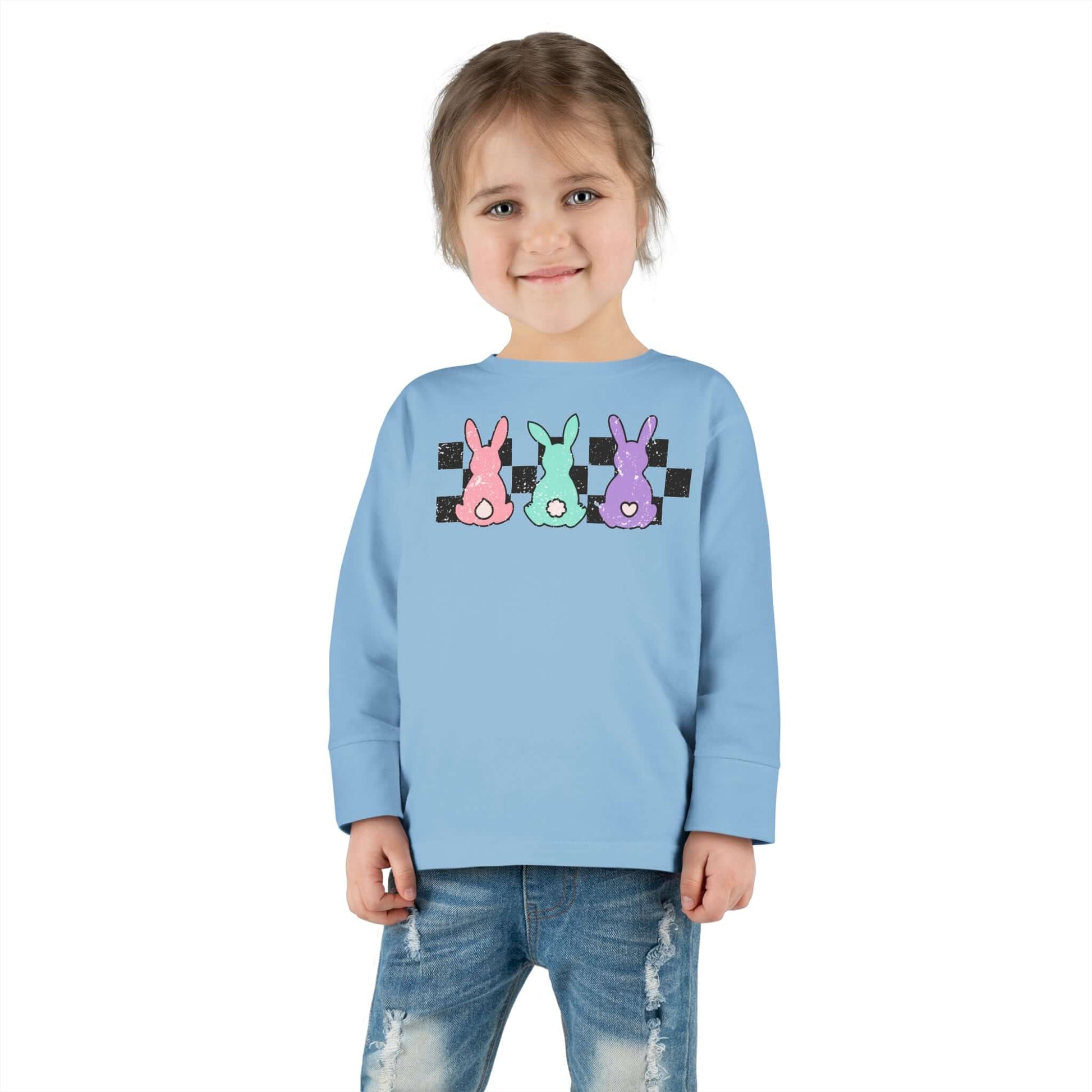 Easter Bunny Parade Toddler Long-Sleeve Shirt, Brand63