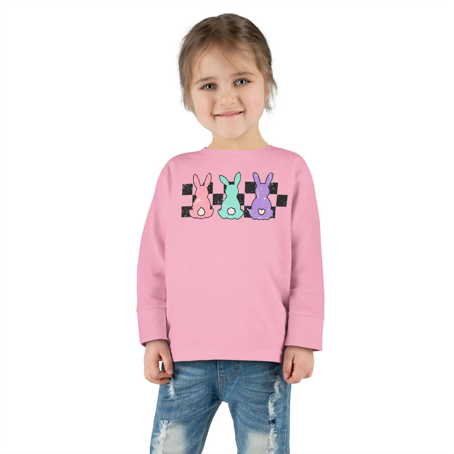 Easter Bunny Parade Toddler Long-Sleeve Shirt, Brand63