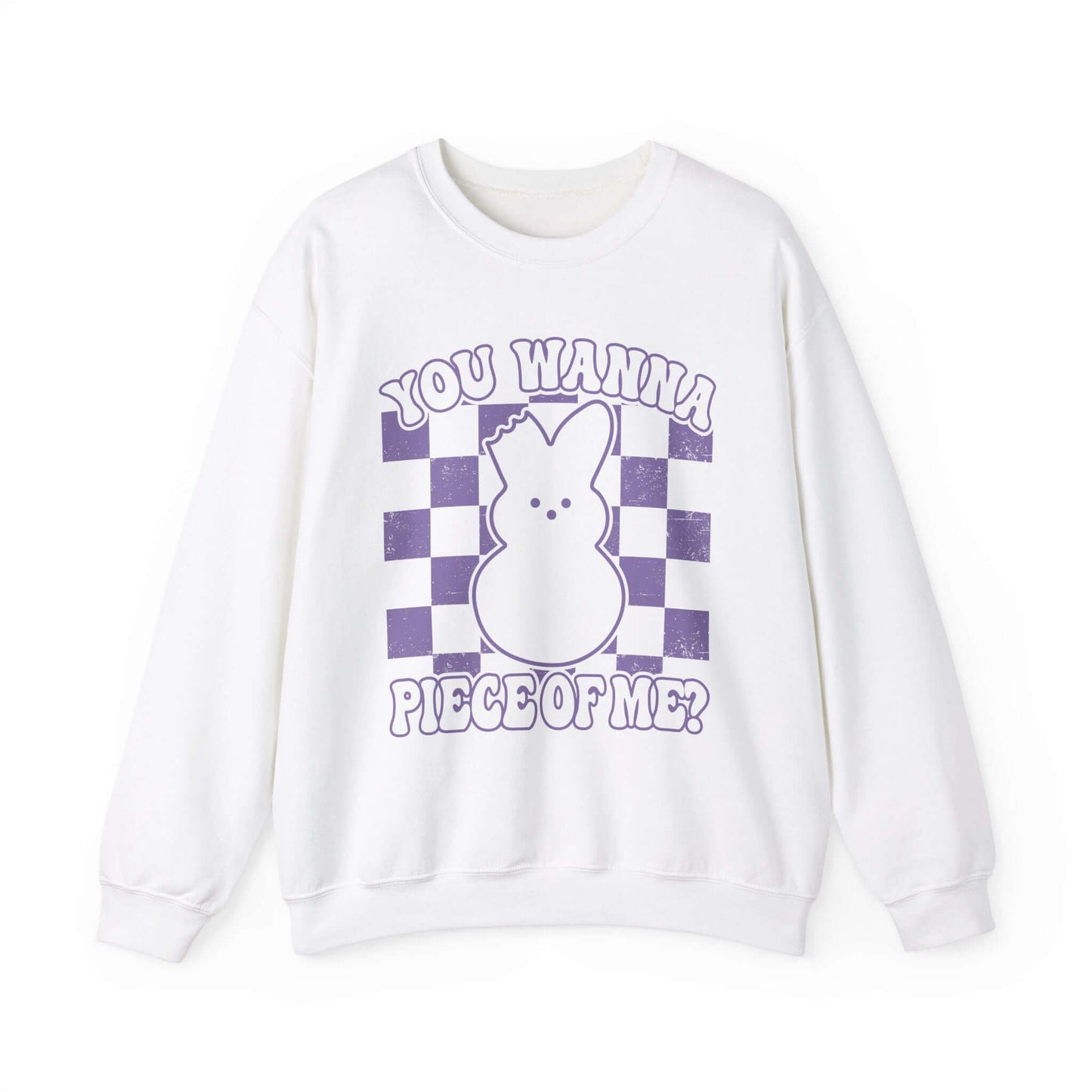 Easter Peeps, Adult Sweatshirt (PURPLE PEEPS), Brand63