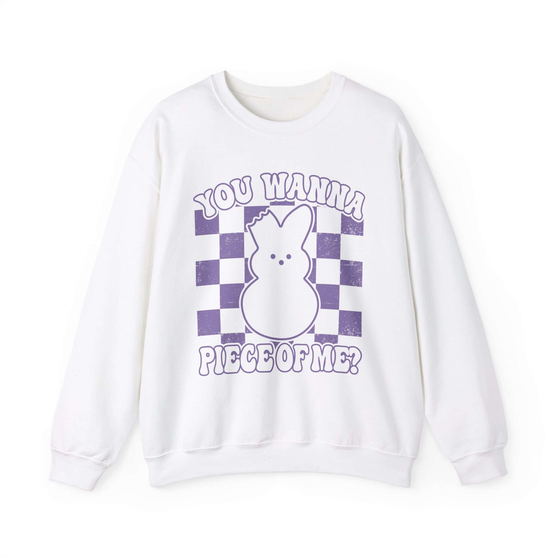 Easter Peeps, Adult Sweatshirt (PURPLE PEEPS), Brand63