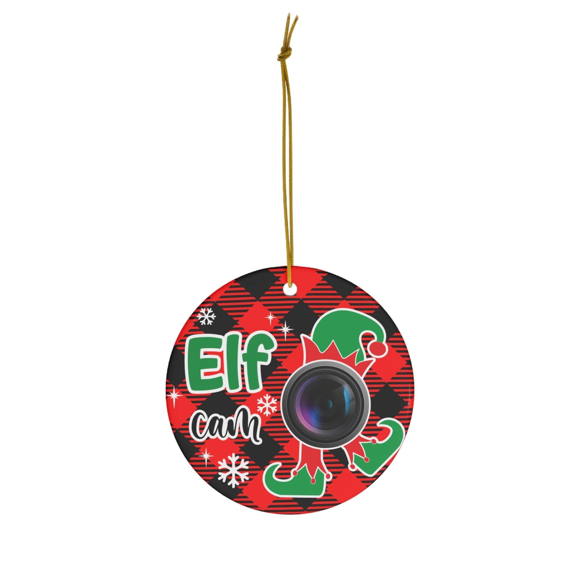 Elf-Cam Christmas Ornament, Brand63
