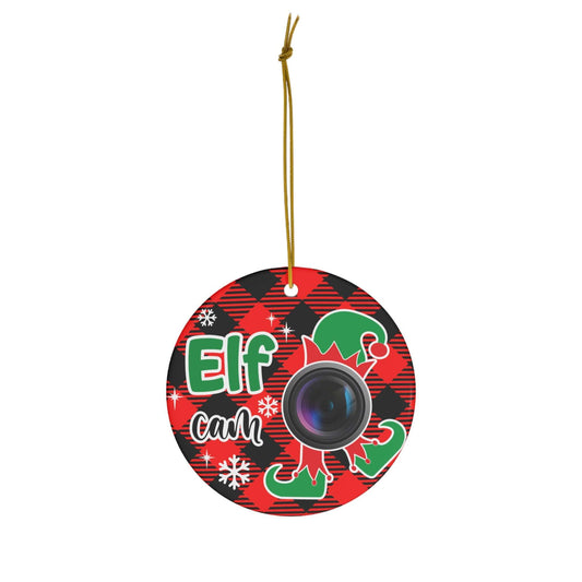 Elf-Cam Christmas Ornament, Brand63