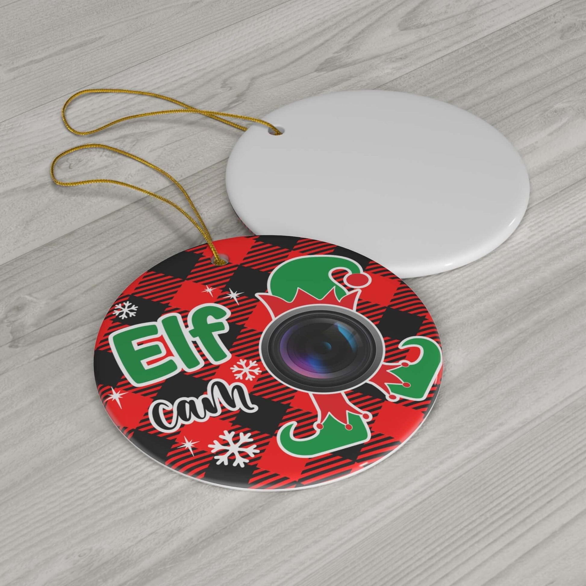 Elf-Cam Christmas Ornament, Brand63
