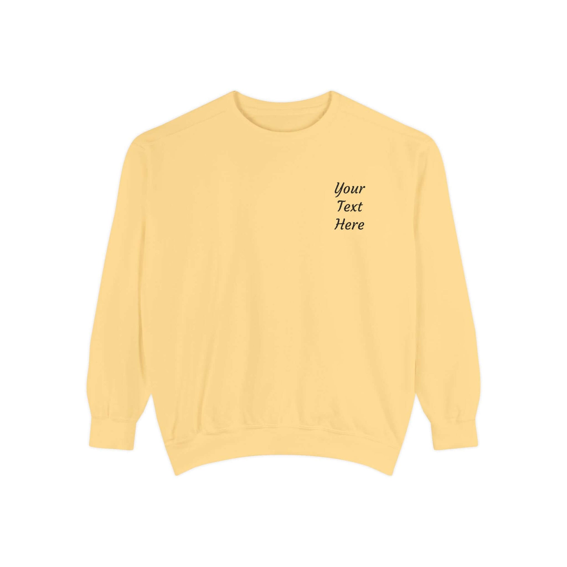 Embroidery Left Chest Create Your Own Luxurious Sweatshirt, Brand63