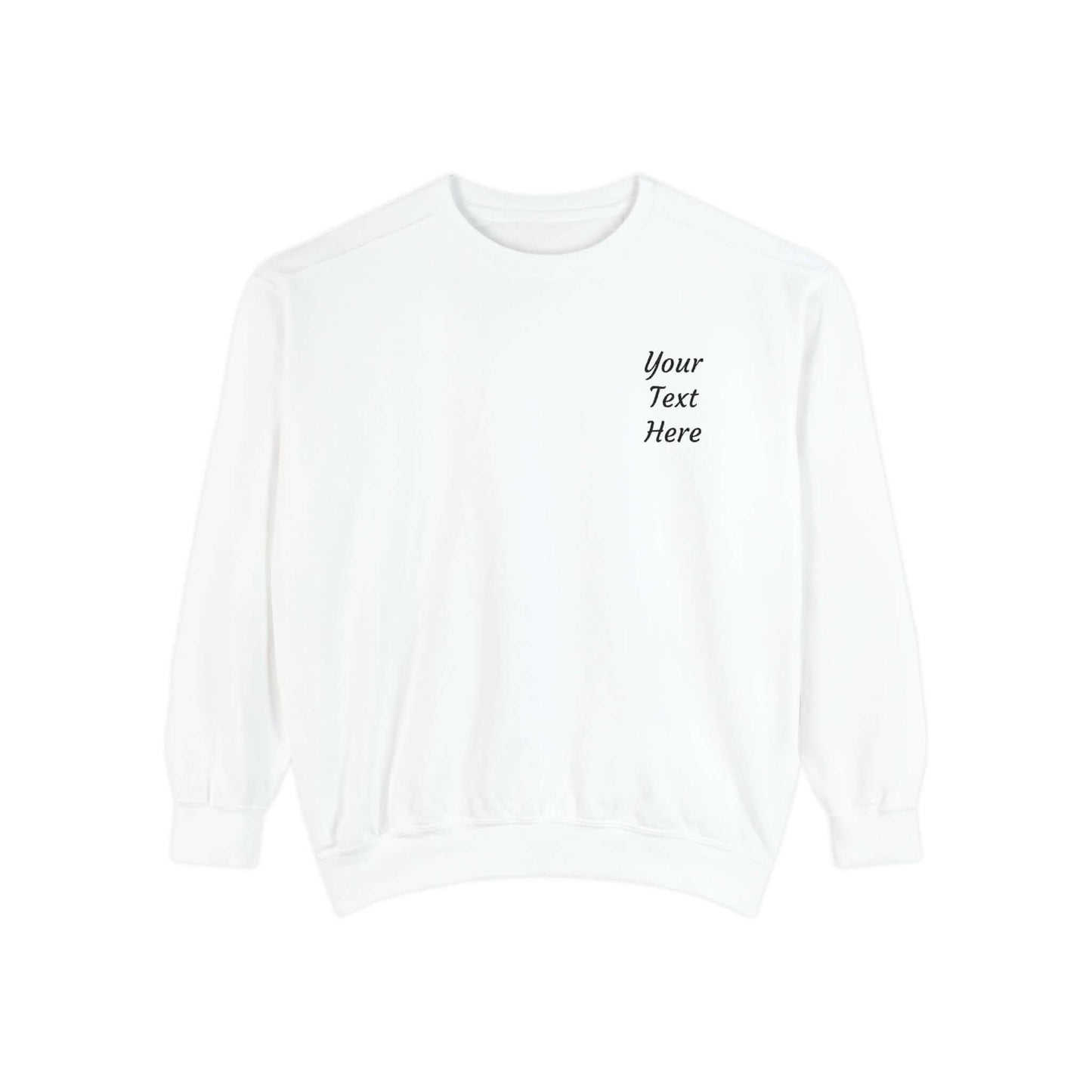 Embroidery Left Chest Create Your Own Luxurious Sweatshirt, Brand63