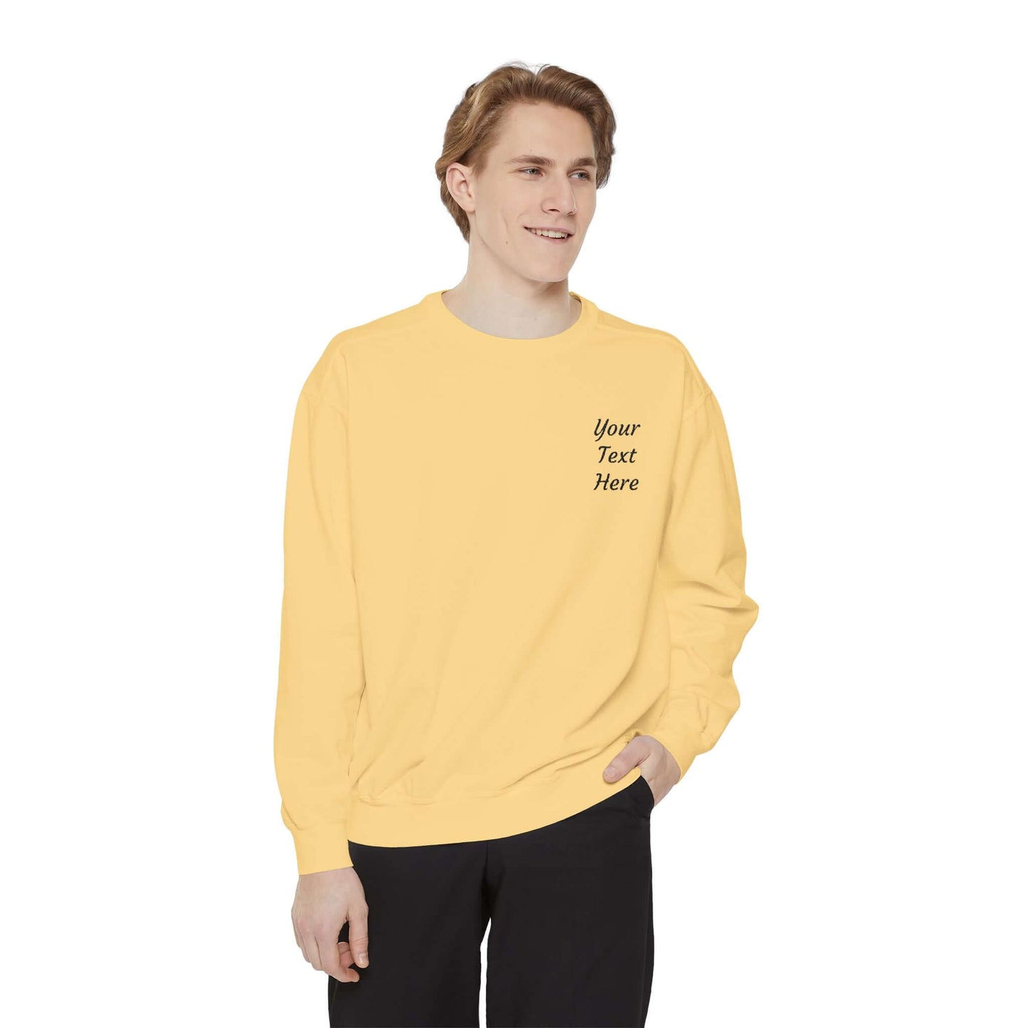 Embroidery Left Chest Create Your Own Luxurious Sweatshirt, Brand63