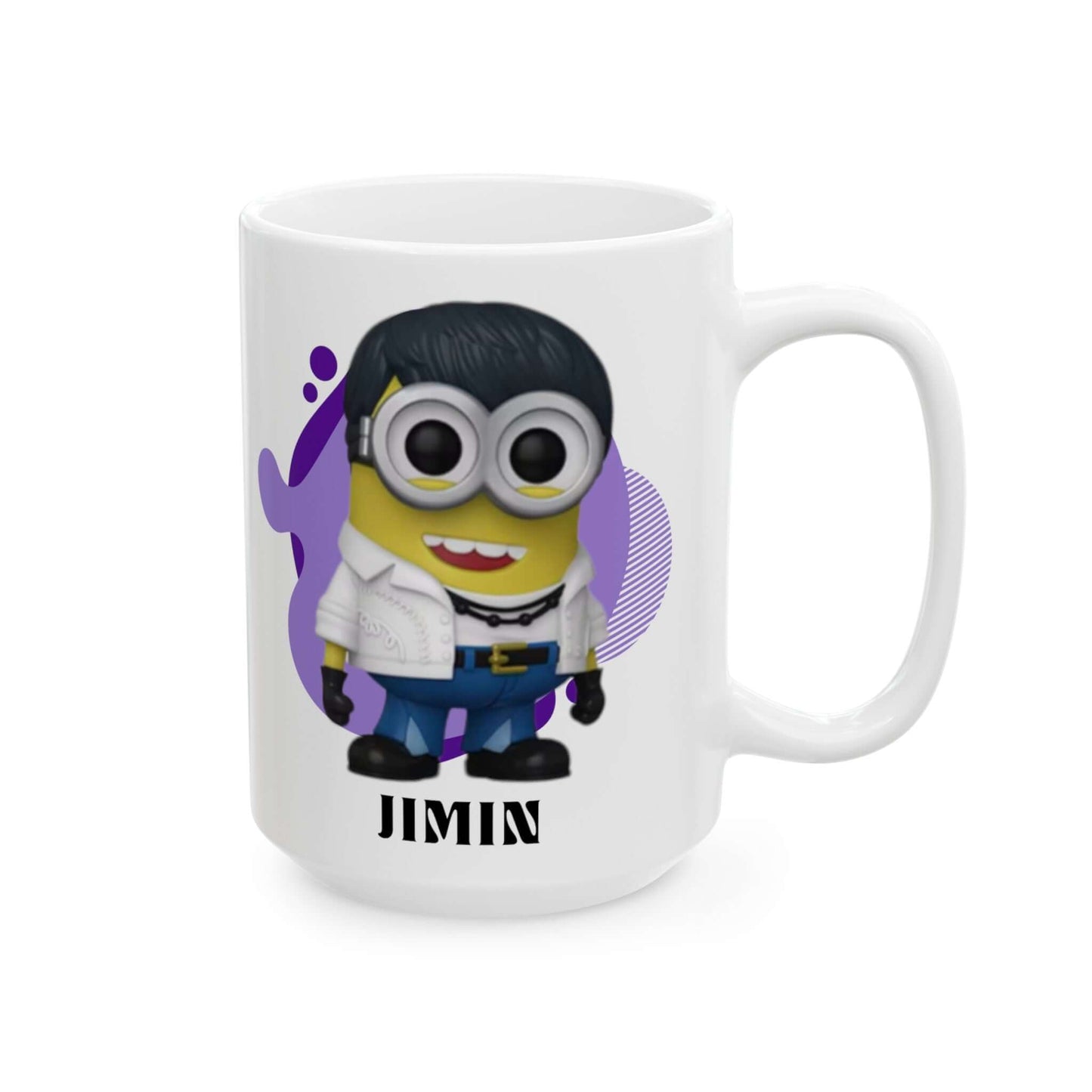 Exclusive BTS JIMIN Minion Ceramic Mug, 15oz, Brand63