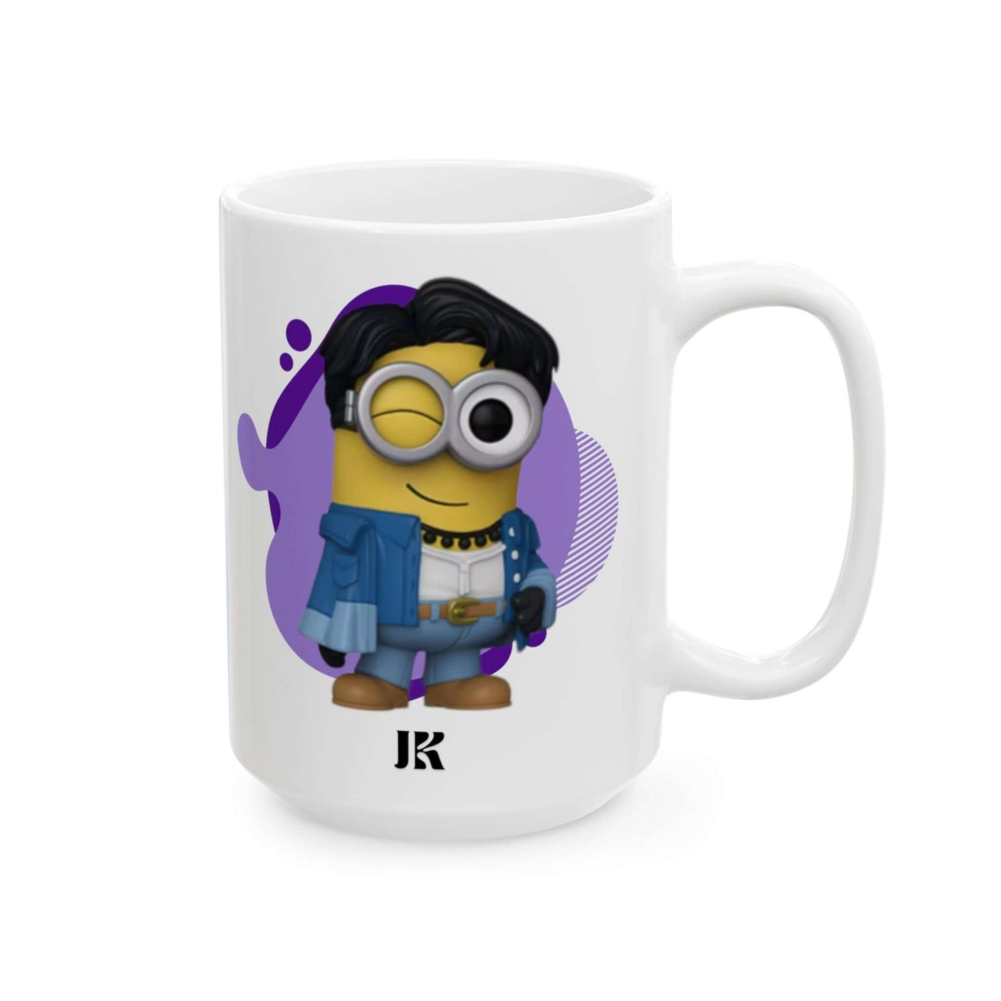 Exclusive BTS JK Minion Ceramic Mug, 15oz, Brand63
