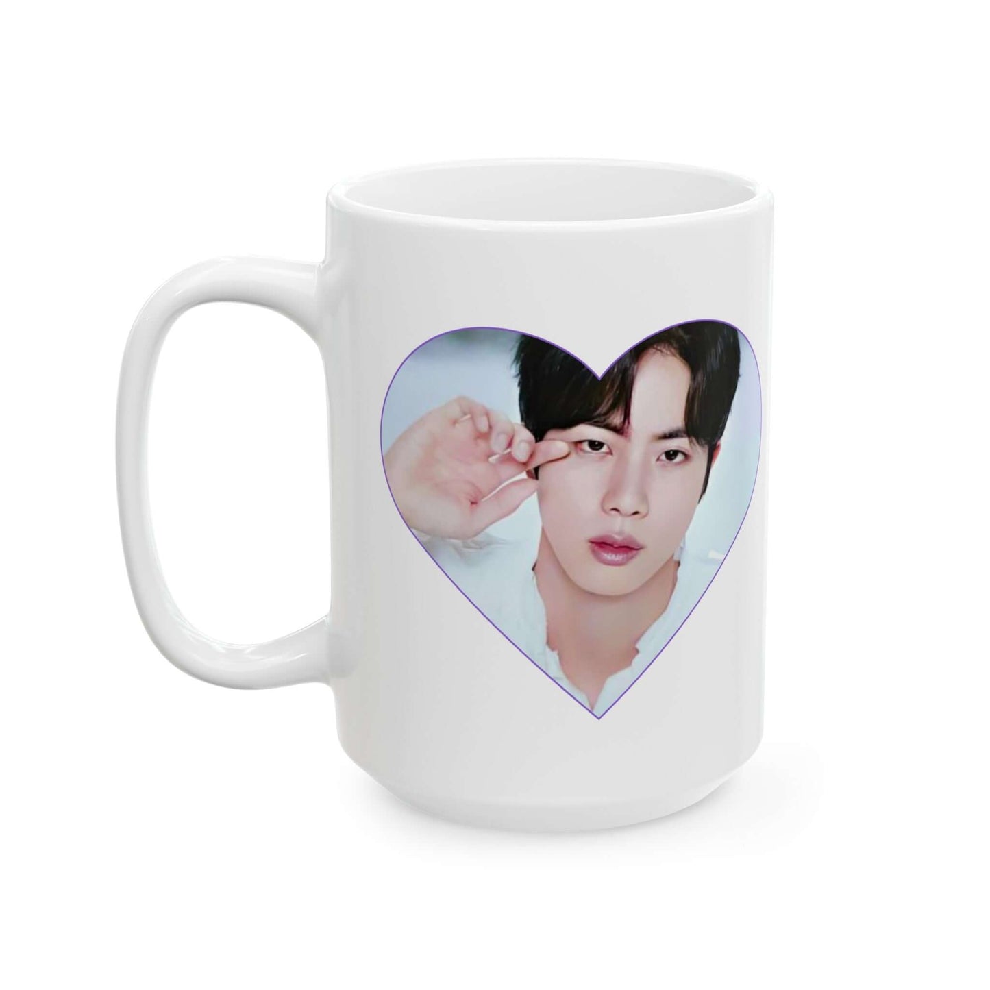 Exclusive BTS Jin Minion Ceramic Mug, 15oz, Brand63