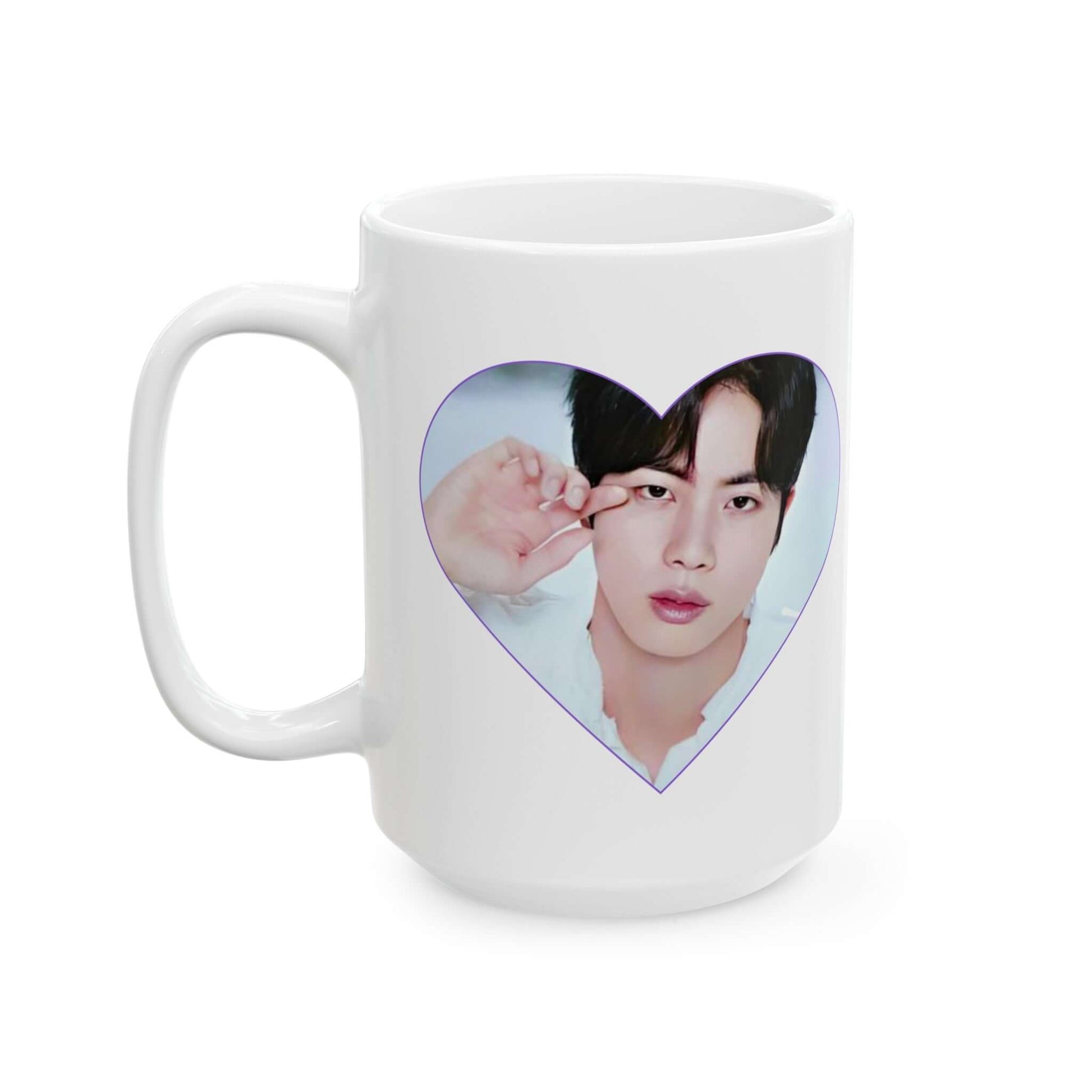 Exclusive BTS Jin Minion Ceramic Mug, 15oz, Brand63