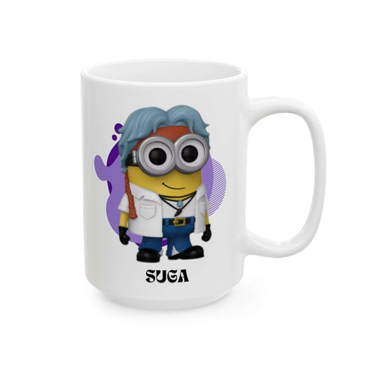 Exclusive BTS SUGA Minion Ceramic Mug, 15oz, Brand63