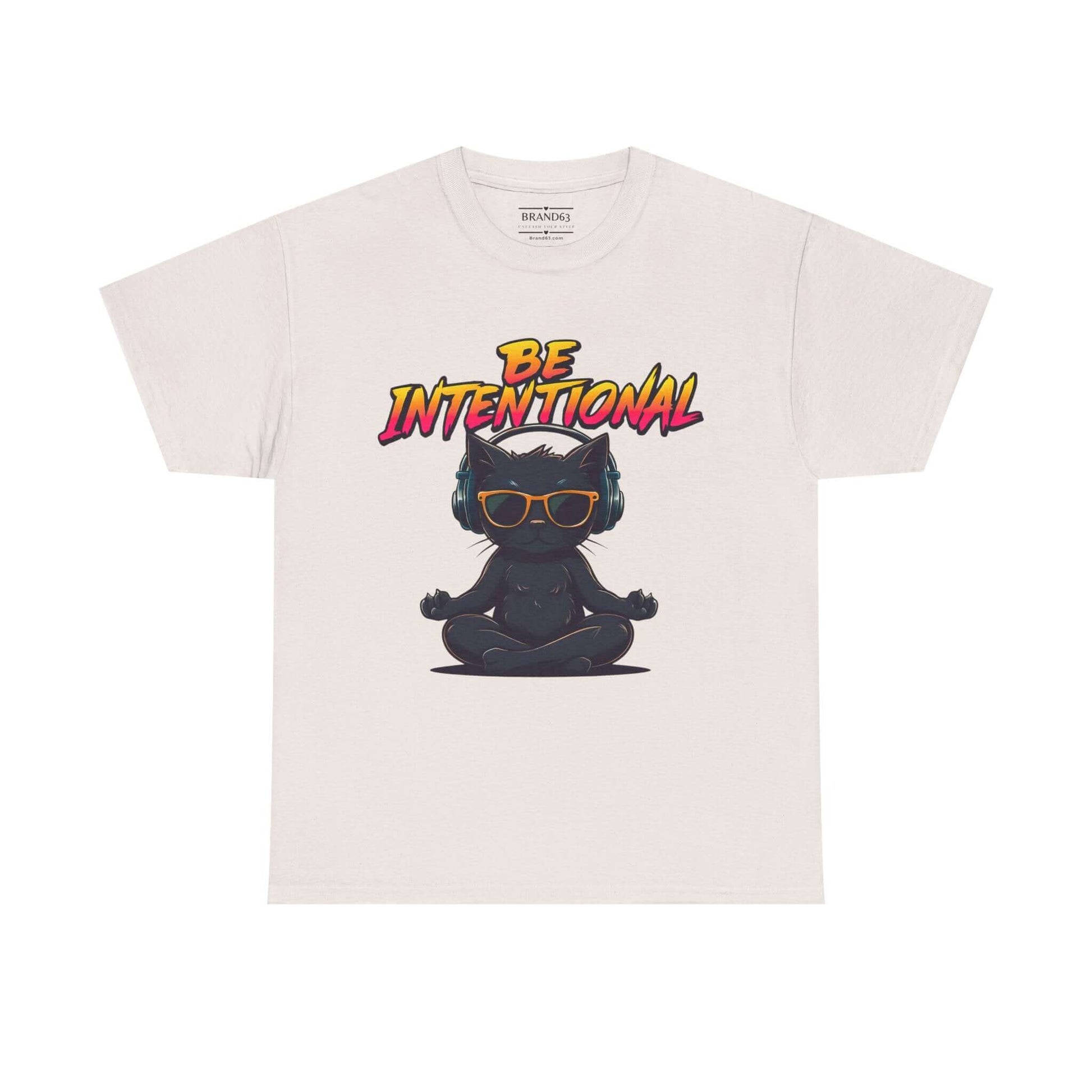 Exclusive Be Intentional Positive Vibe T-Shirt, Unisex, Brand63