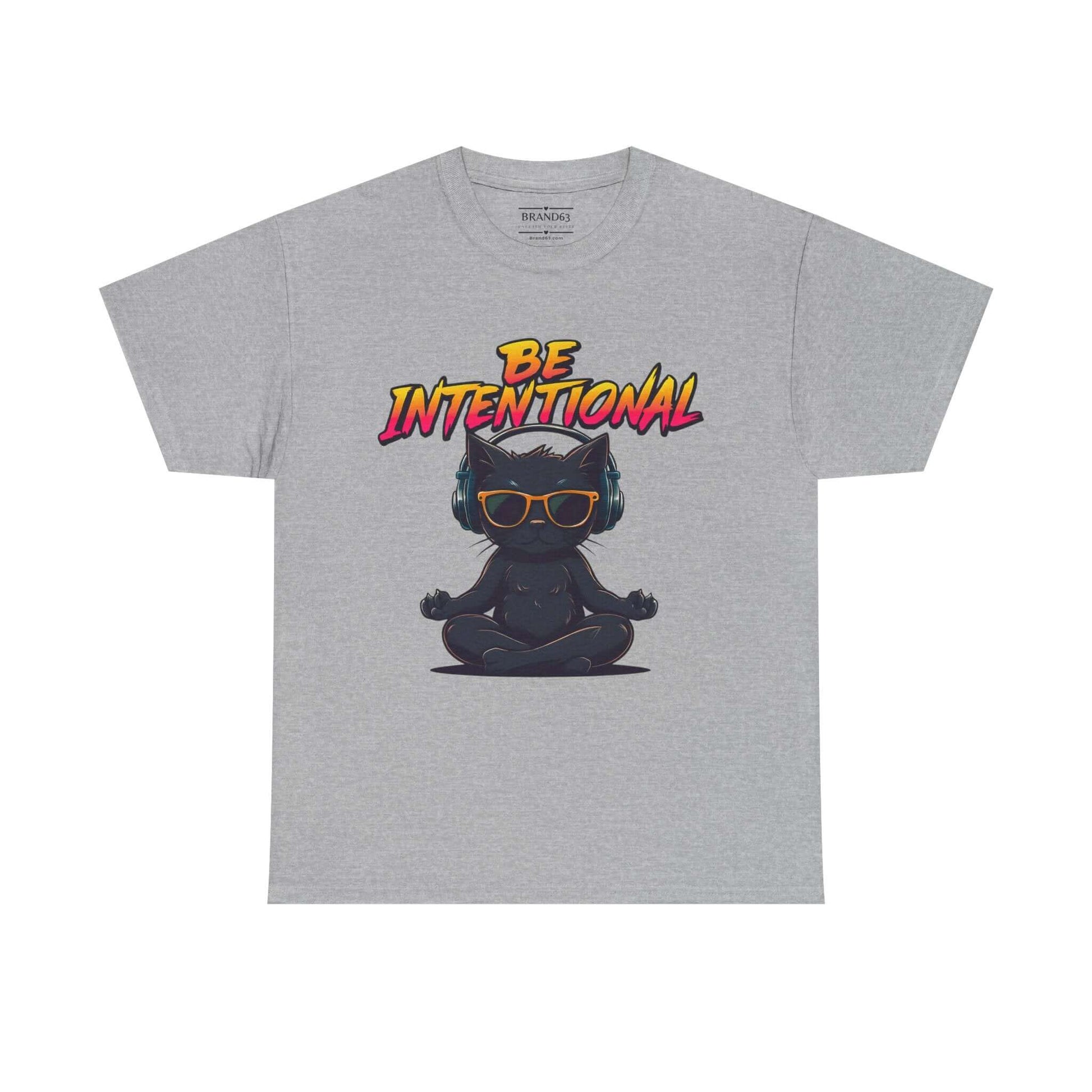 Exclusive Be Intentional Positive Vibe T-Shirt, Unisex, Brand63