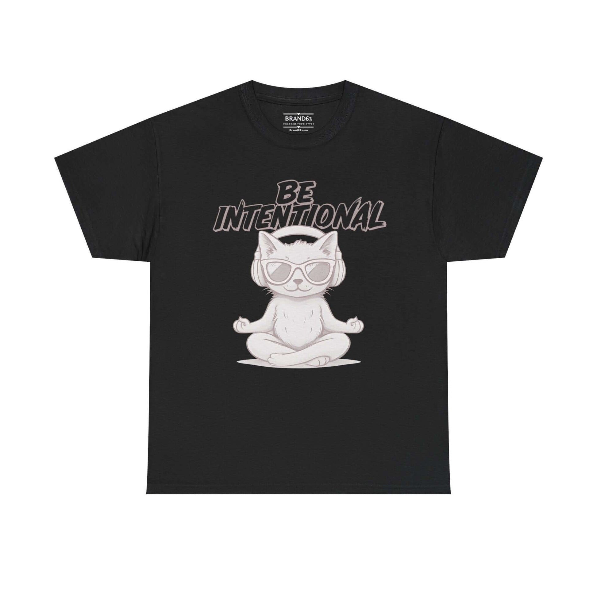 Exclusive Be Intentional Positive Vibe T-Shirt, Unisex, Brand63