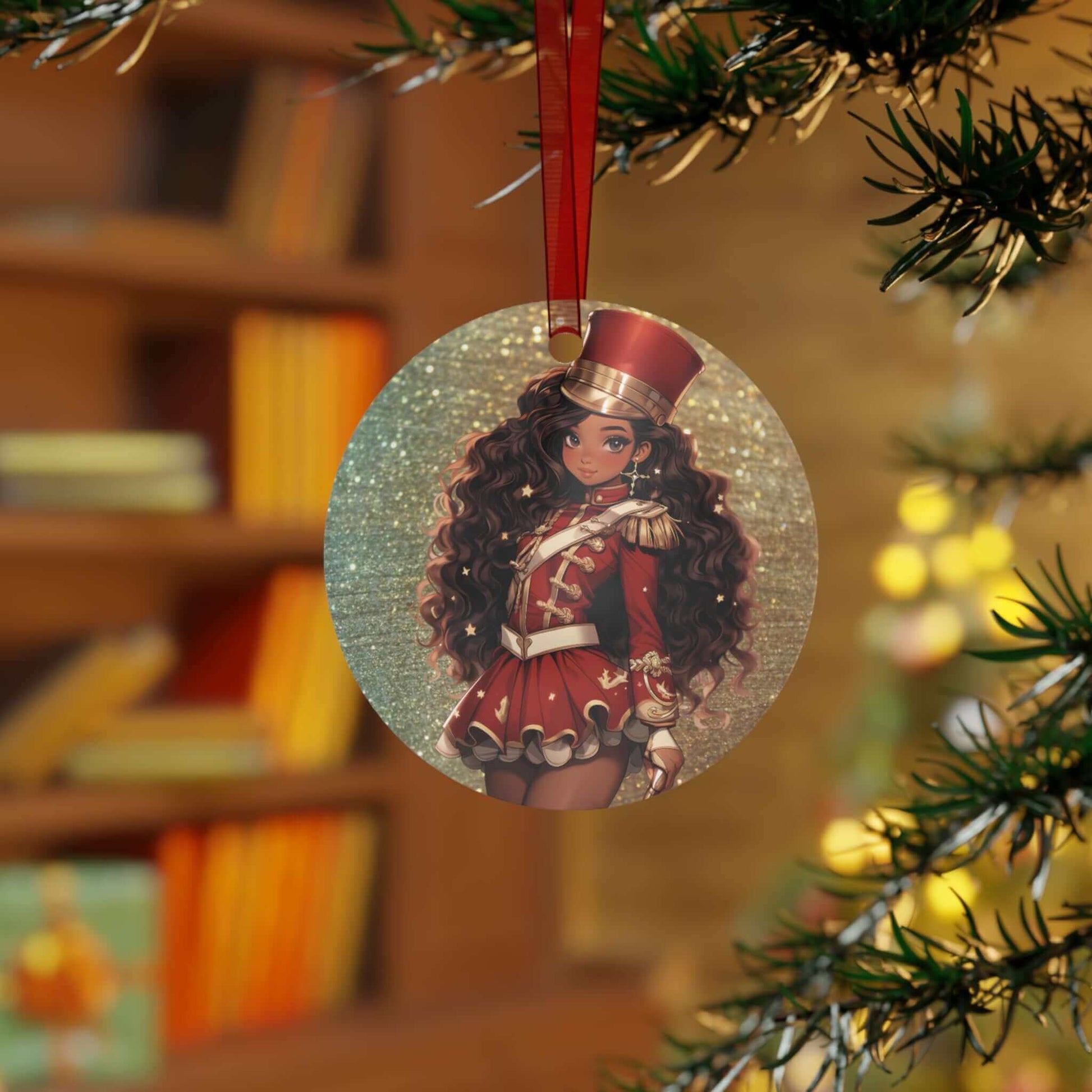 Exclusive Black Nutcracker Diva Ornament (Style 1), Brand63