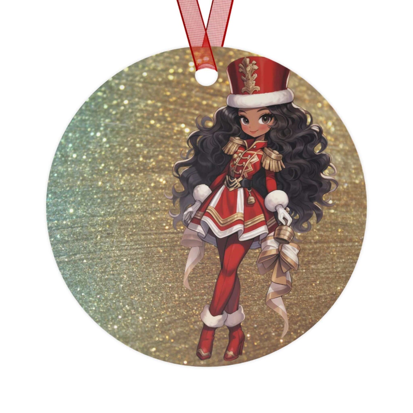 Exclusive Black Nutcracker Diva Ornament (Style 2), Brand63