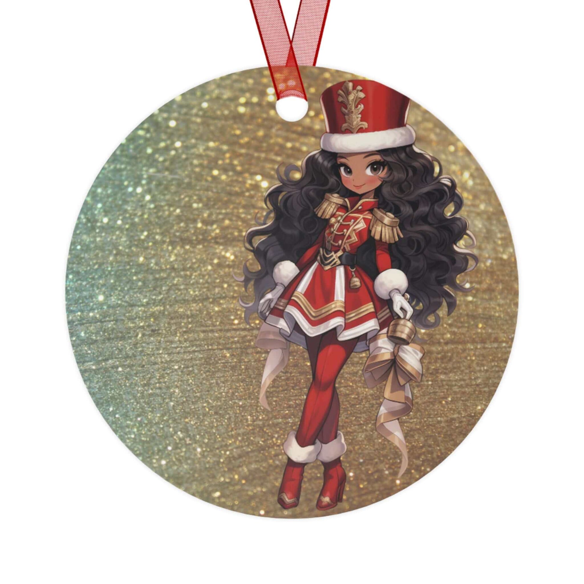 Exclusive Black Nutcracker Diva Ornament (Style 2), Brand63
