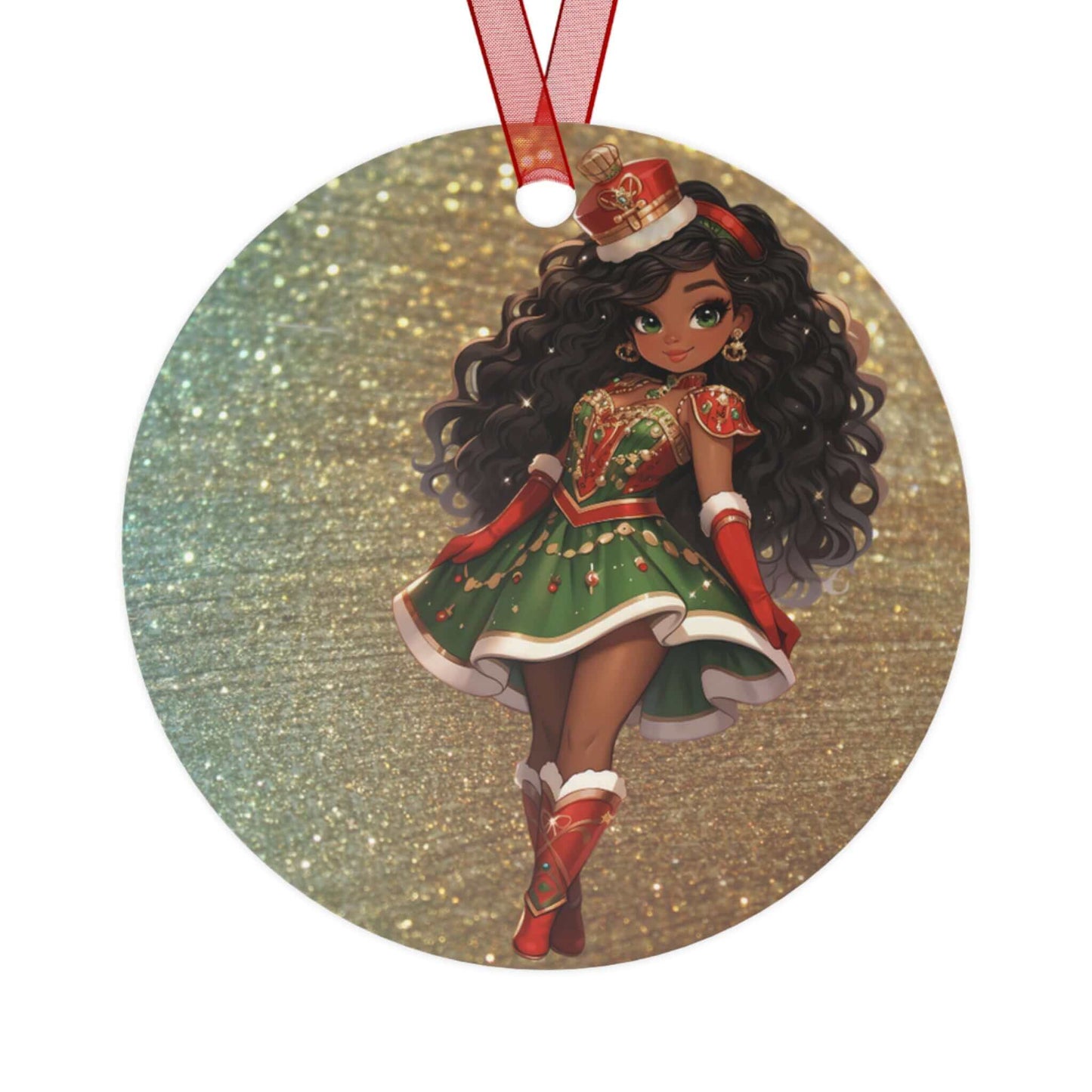 Exclusive Black Nutcracker Diva Ornament (Style 3), Brand63