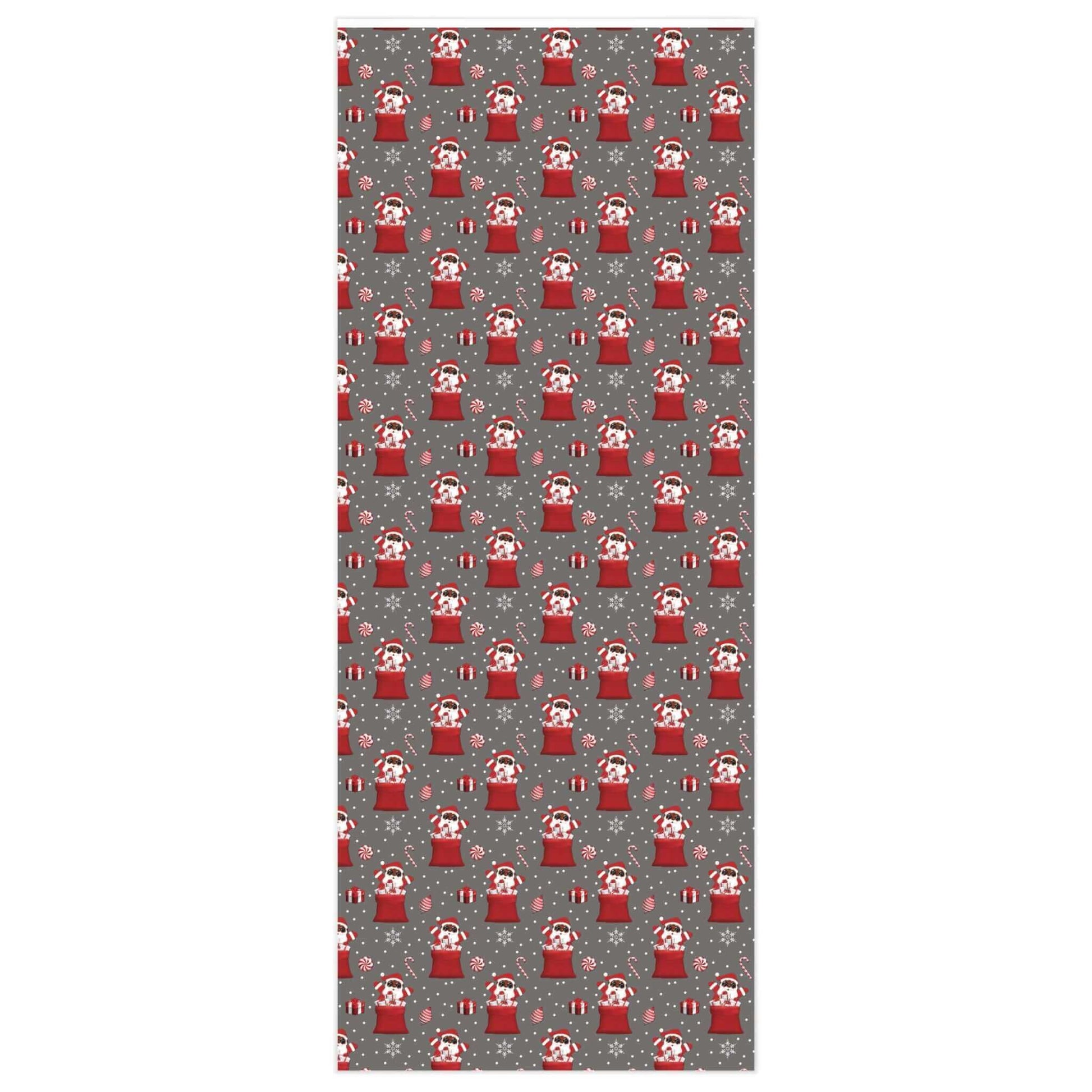 Exclusive Black Santa Christmas Wrapping Paper, It's a WRAP!, Brand63