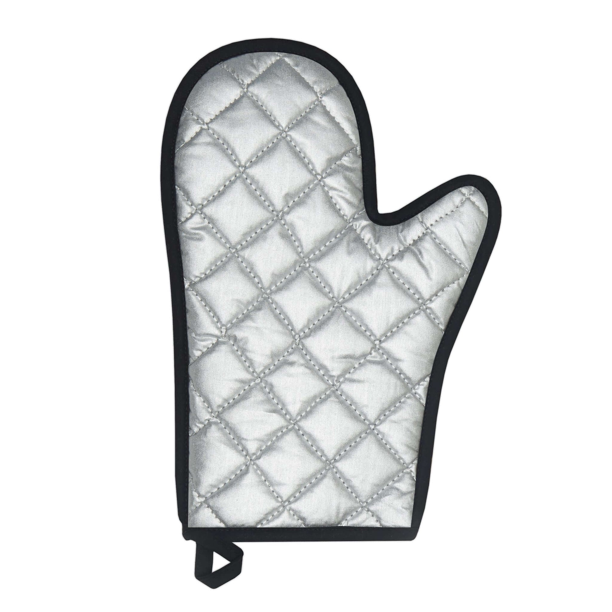 Exclusive Christmas Black Santa Oven Mitts, Brand63