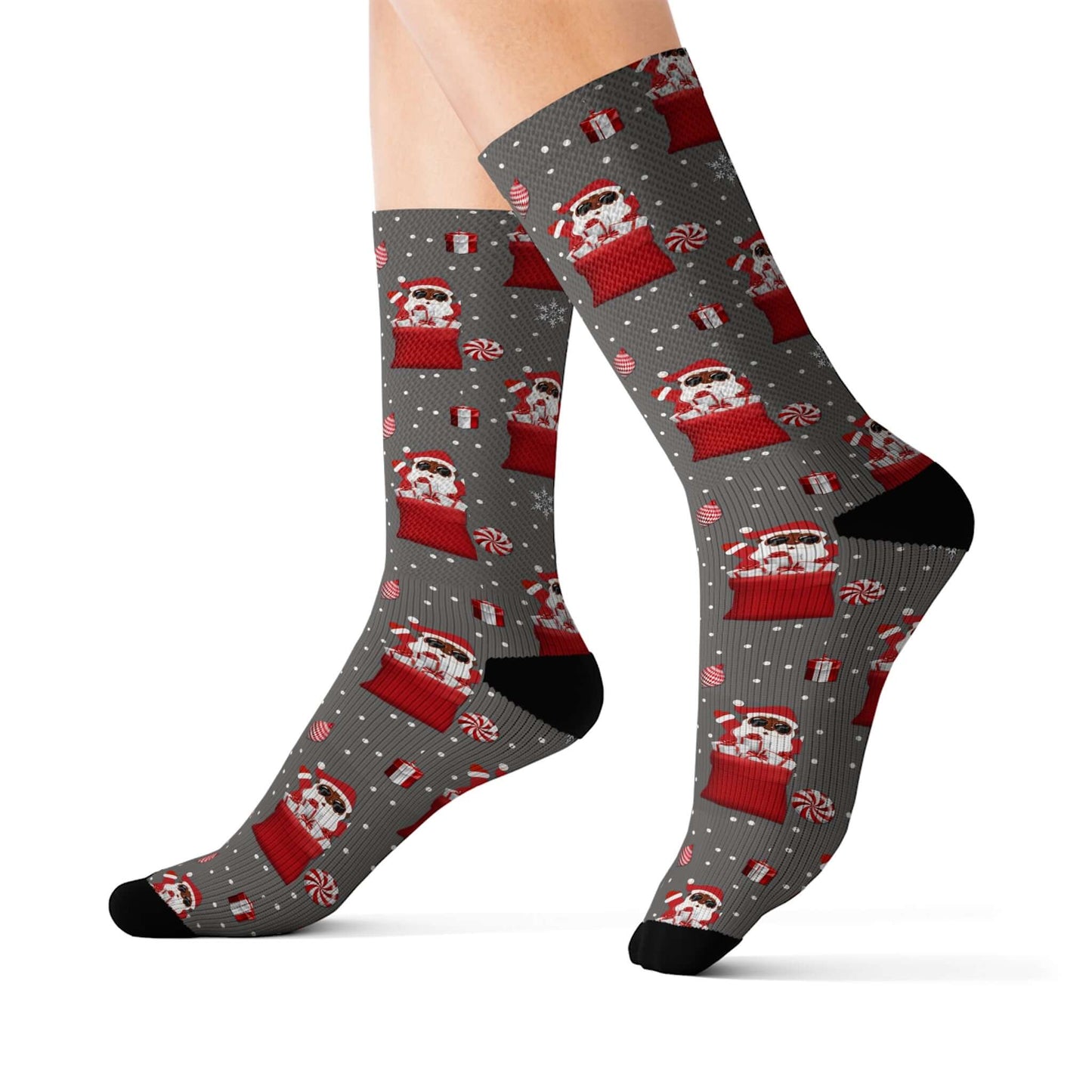 Exclusive Christmas Santa Party Socks, Brand63