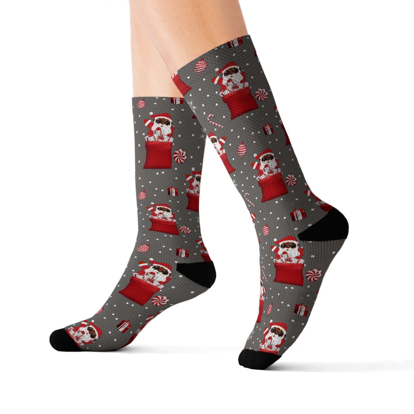 Exclusive Christmas Santa Party Socks, Brand63